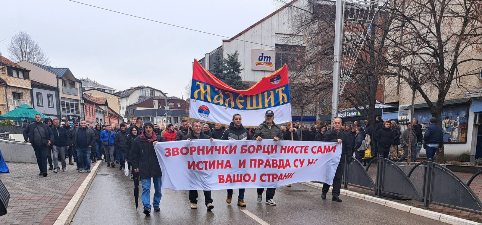 protest borco zvornik