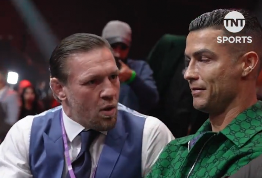 mcgregor i cristiano ronaldo