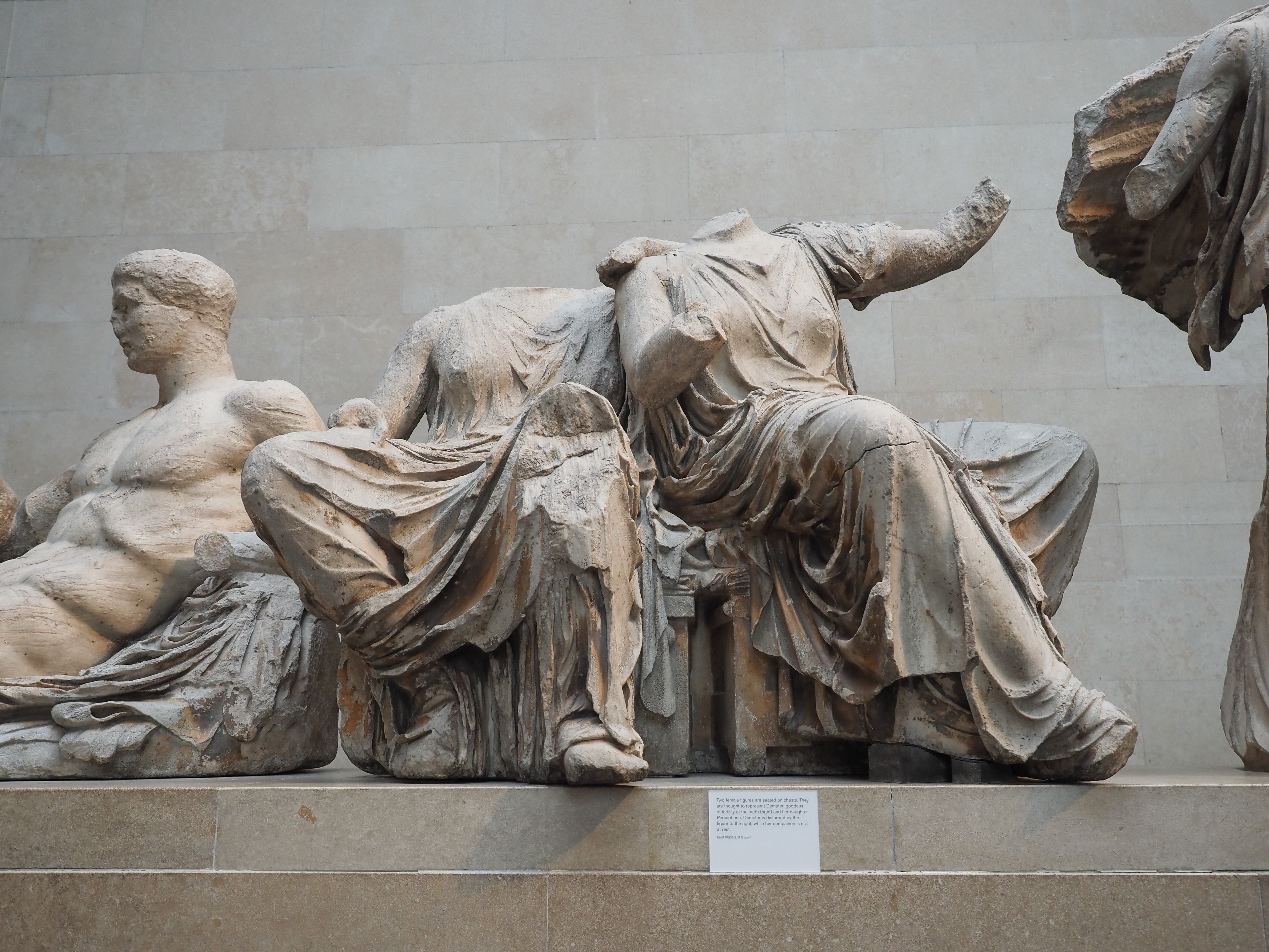 London,,Uk,-,Circa,October,2022:,Elgin,Marbles,Parthenon,Sculptures