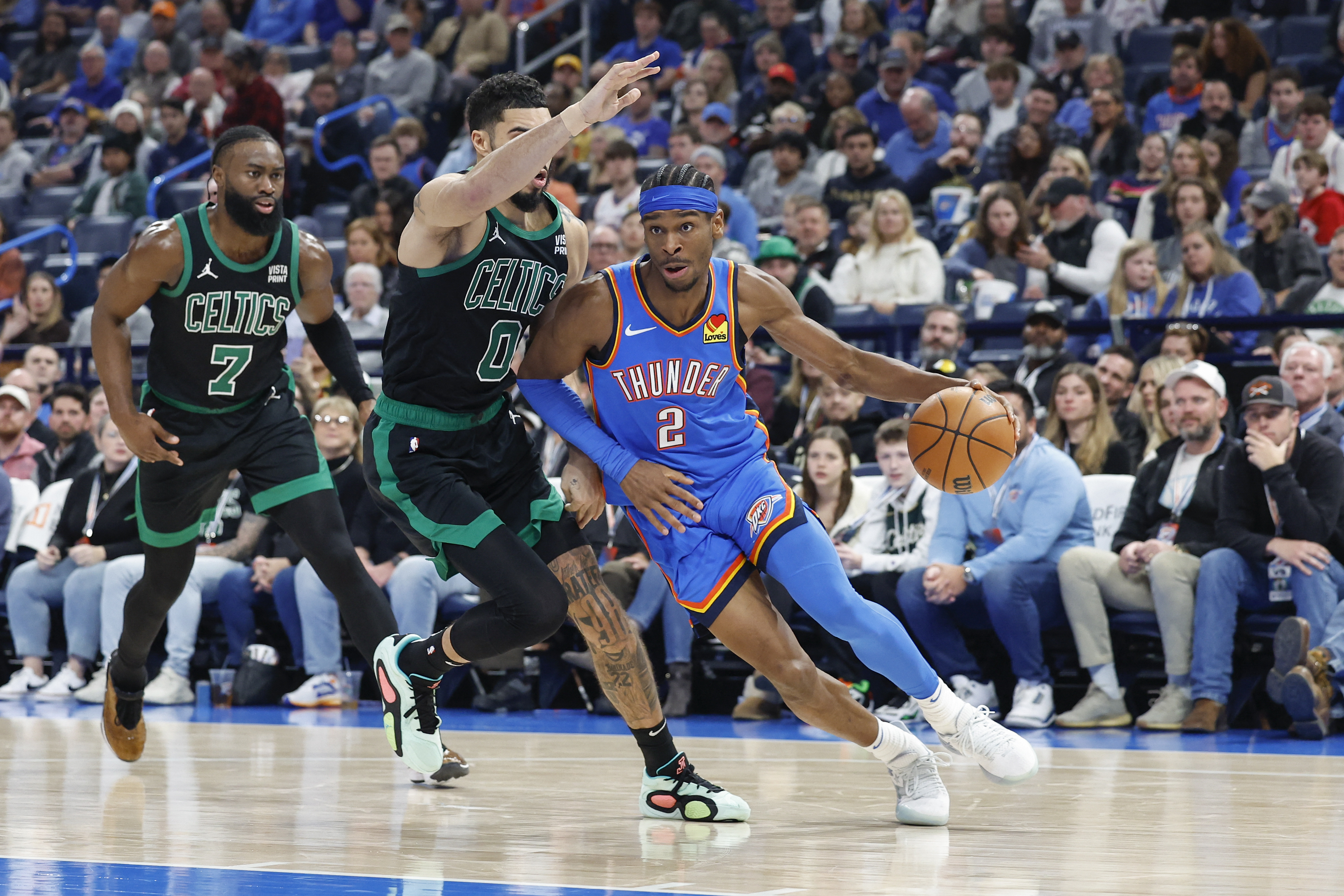 NBA: Boston Celtics at Oklahoma City Thunder