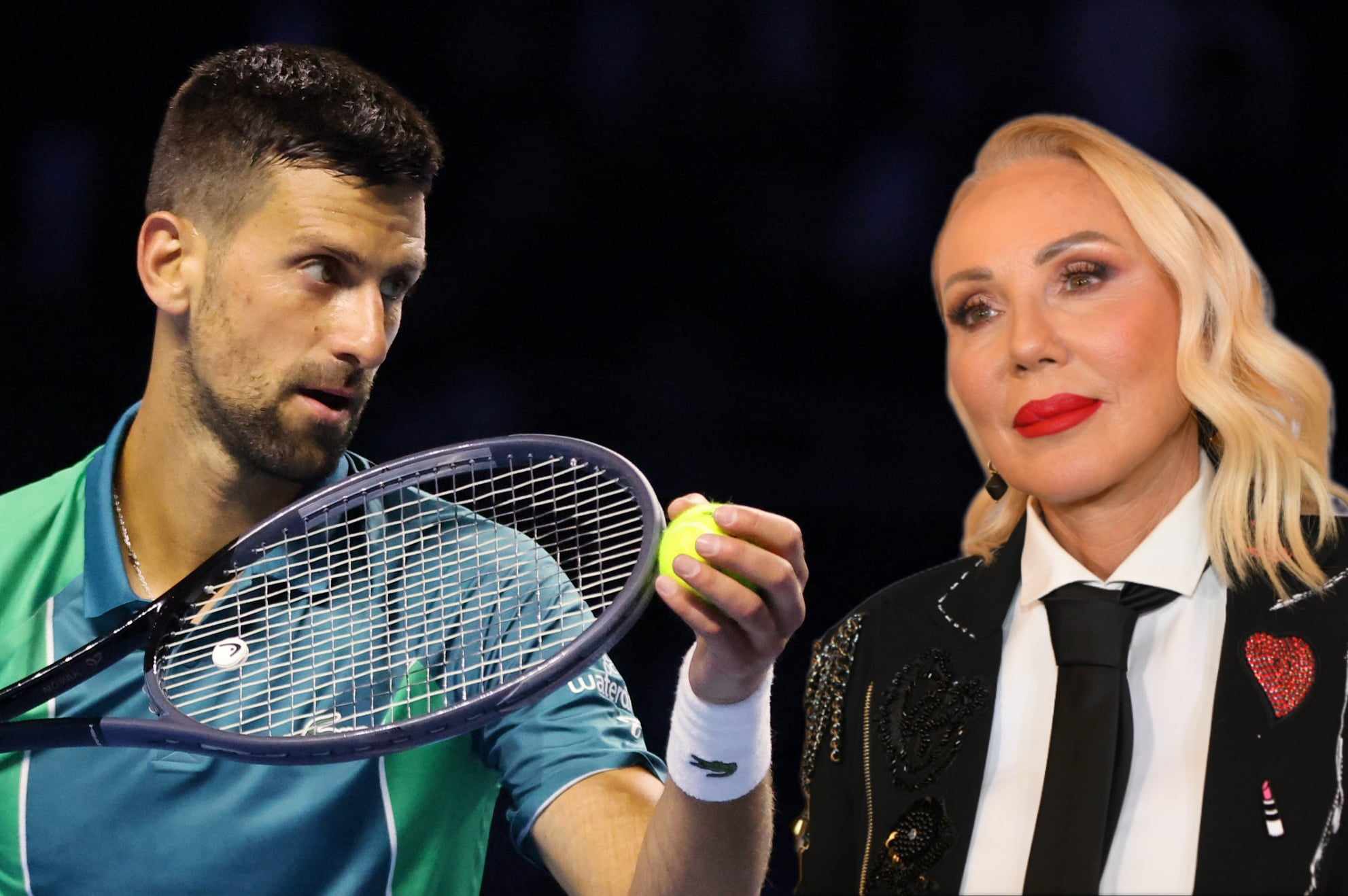 Novak Đoković Lepa Brena