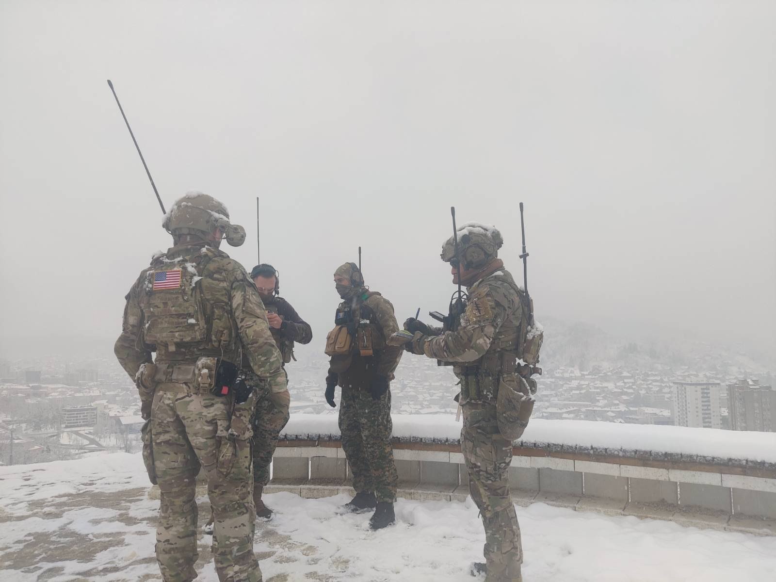 Vježba Vojske SAD-a i OS BiH (Ambasada SAD-a u BiH)