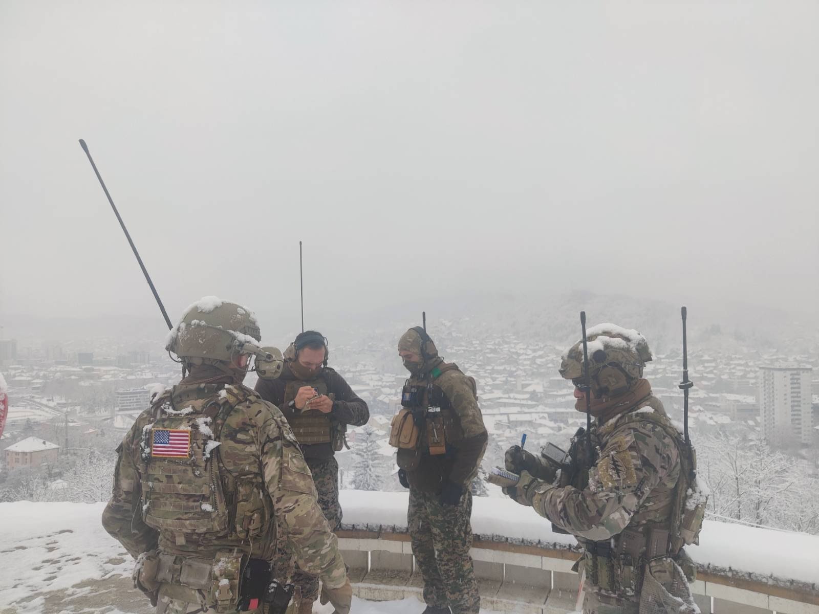 Vježba Vojske SAD-a i OS BiH (Ambasada SAD-a u BiH)