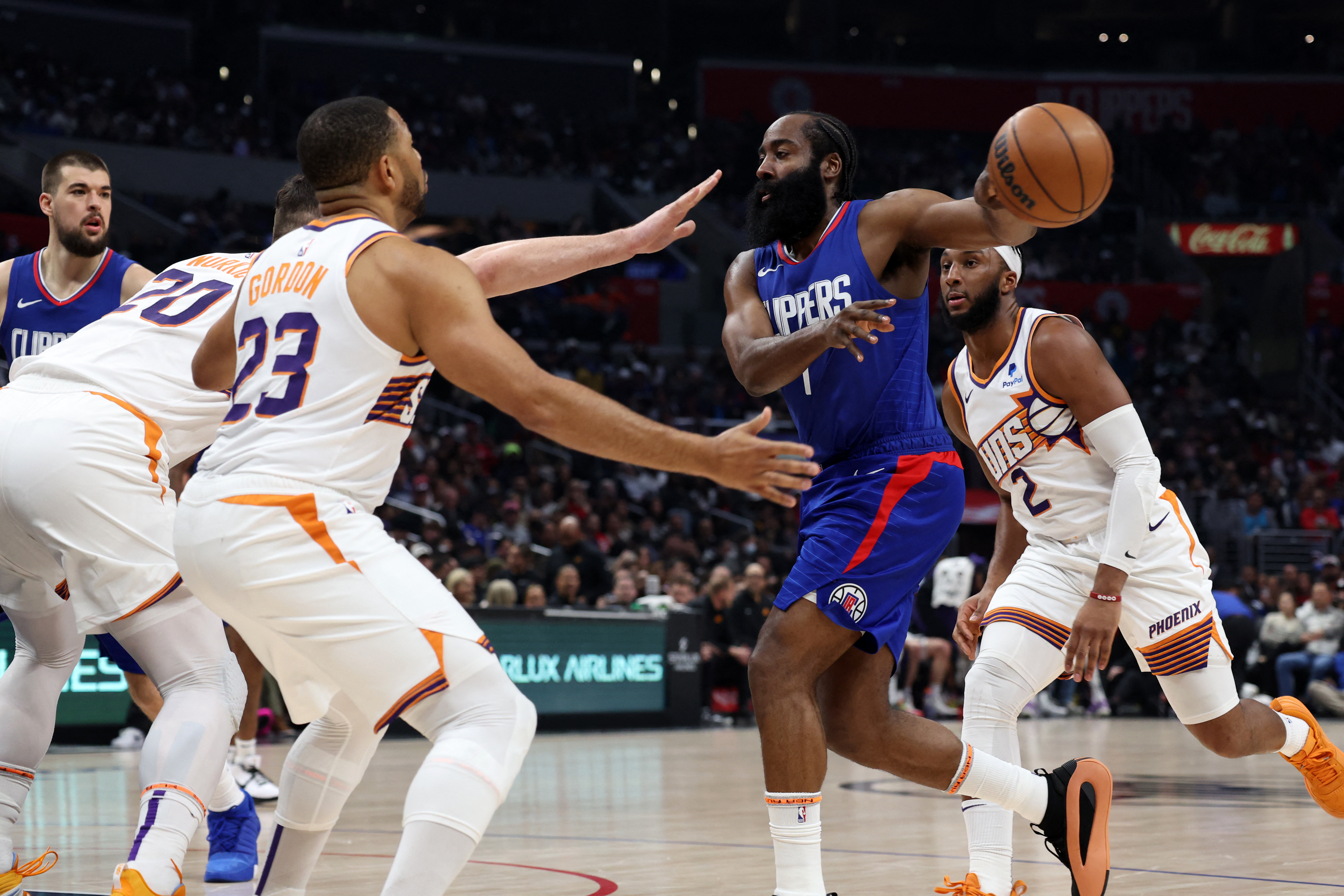 NBA: Phoenix Suns at Los Angeles Clippers