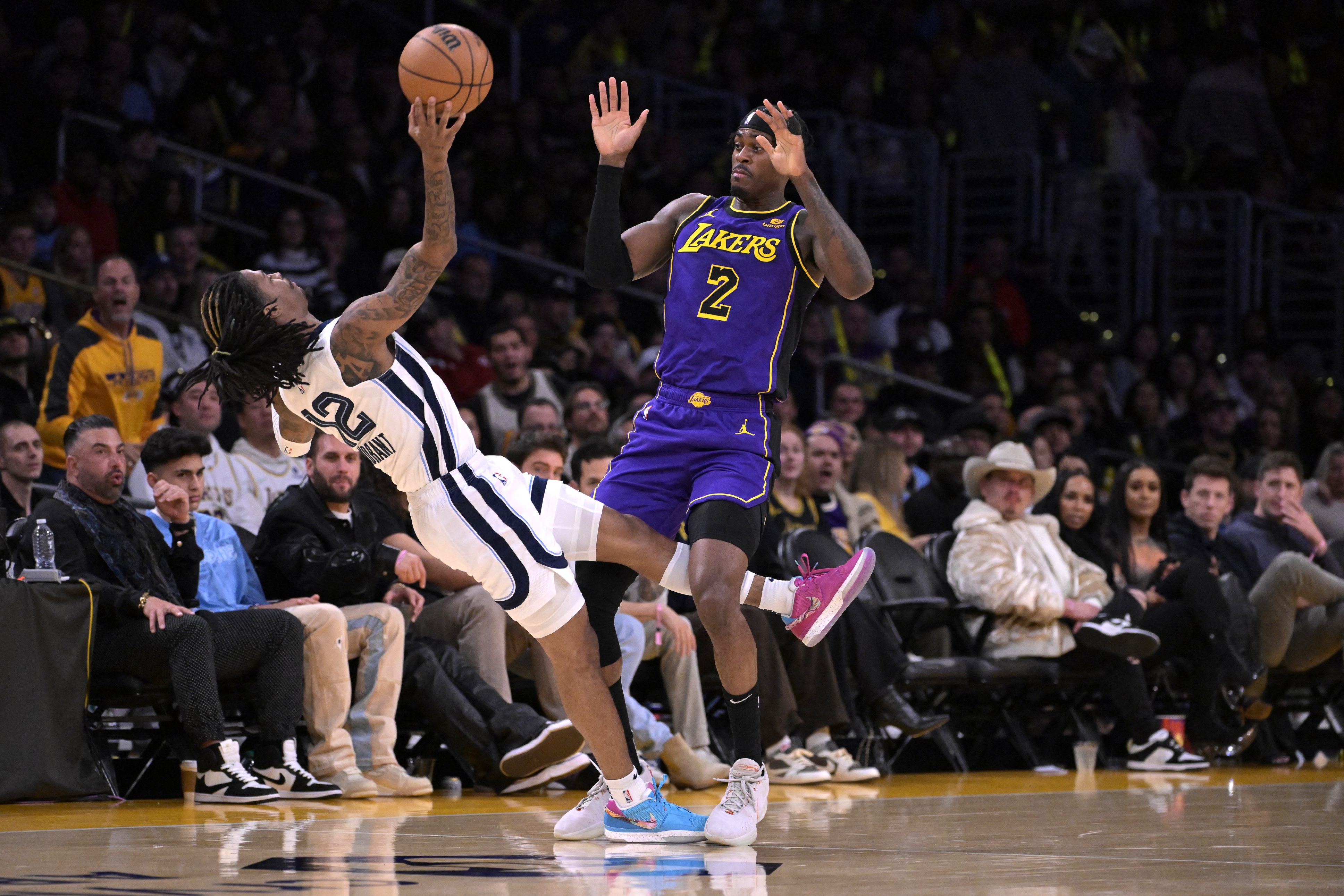 NBA: Memphis Grizzlies at Los Angeles Lakers