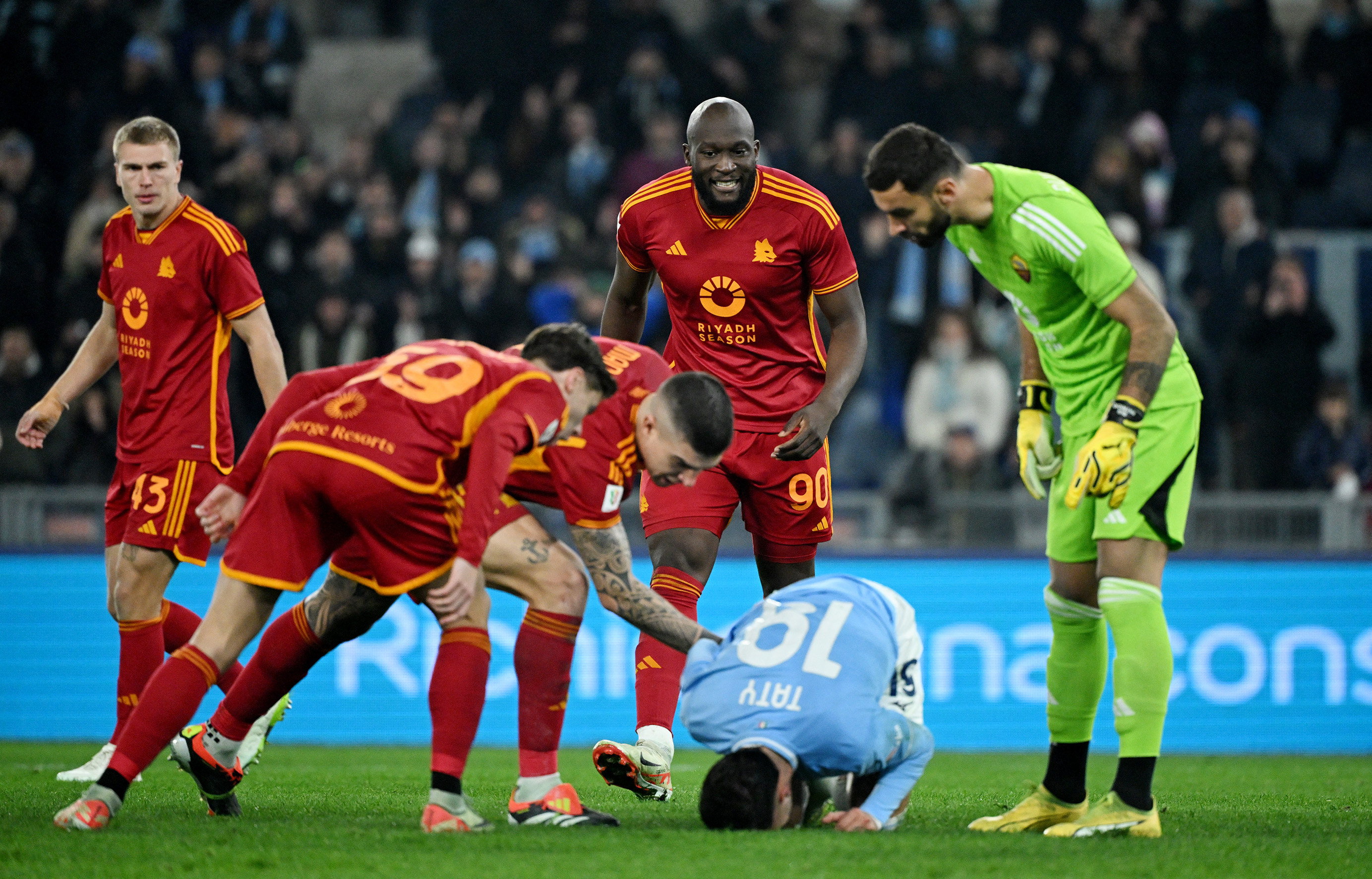 Coppa Italia - Quarter Final - Lazio v AS Roma