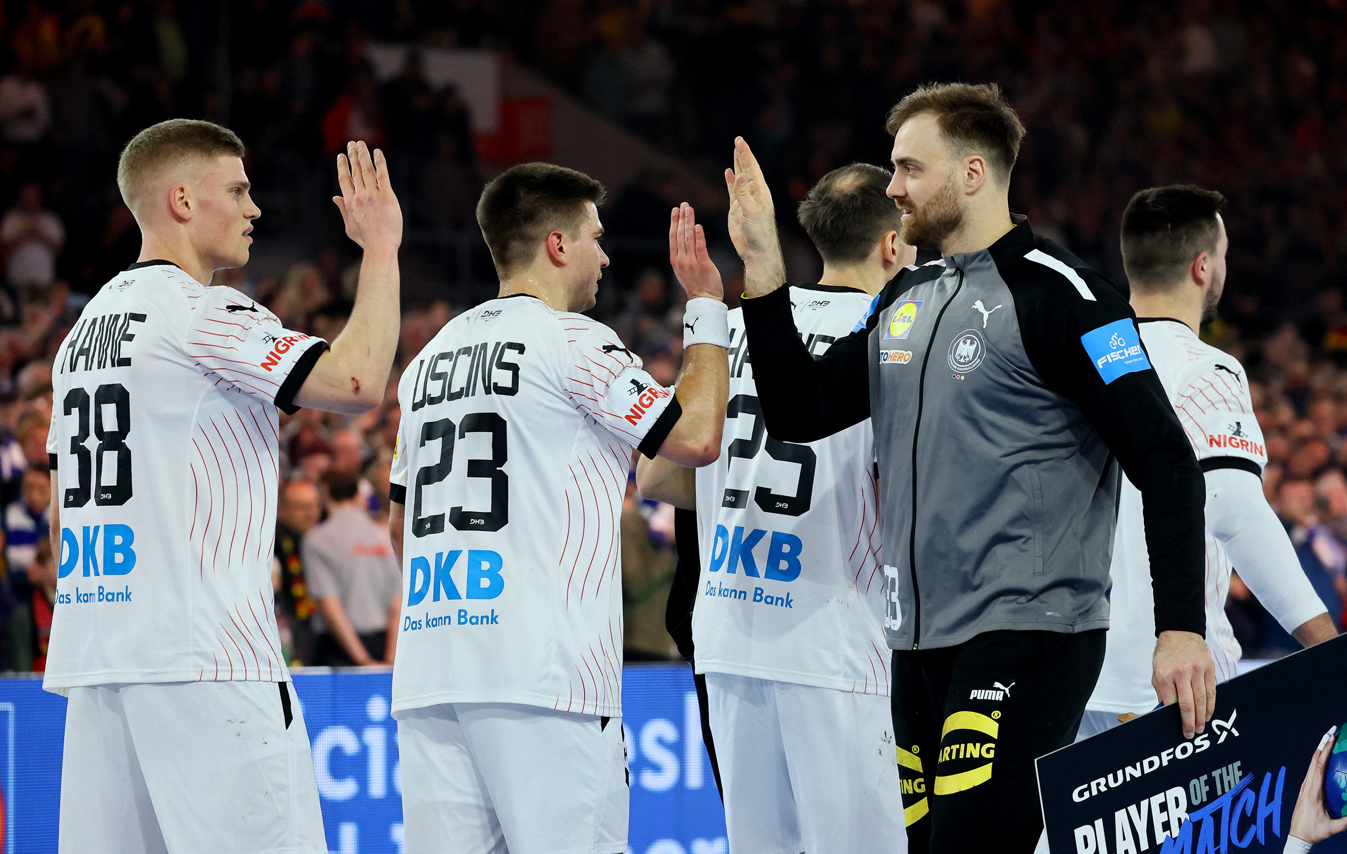 EHF 2024 Men's European Handball Championship - Preliminary Round - Group A - Germany v Switzerland