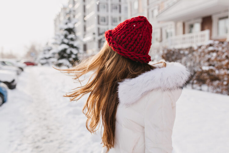 Portrait,From,Back,Of,Amazing,Girl,Posing,With,Long,Hair