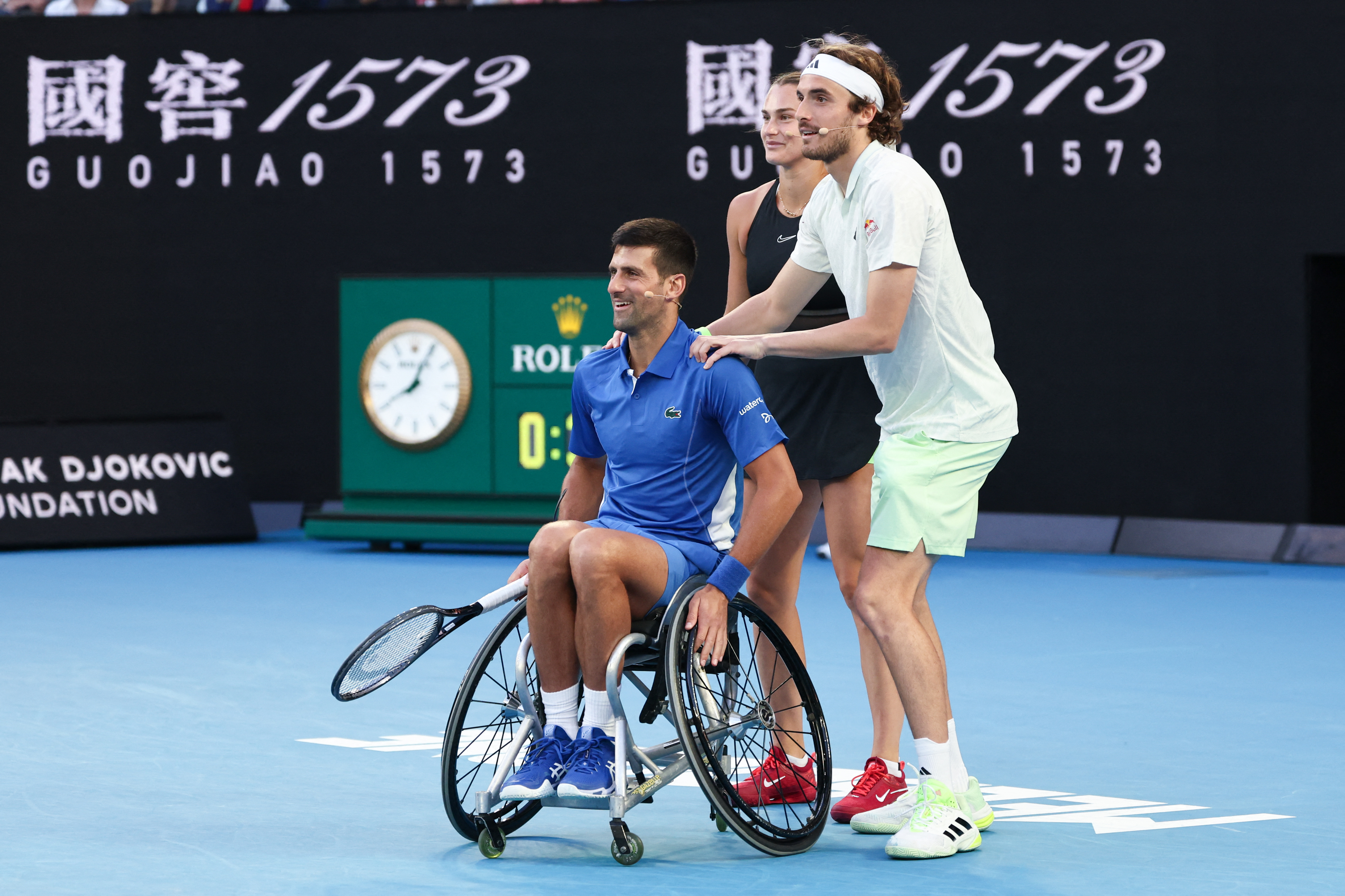 TENNIS-AUS-OPEN-CHARITY