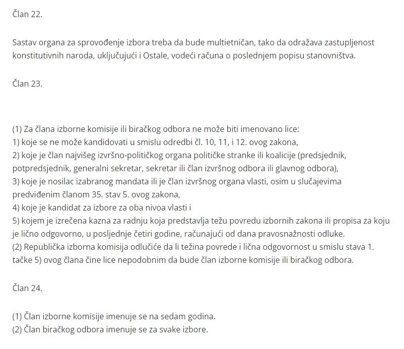 izborni zakon rs11