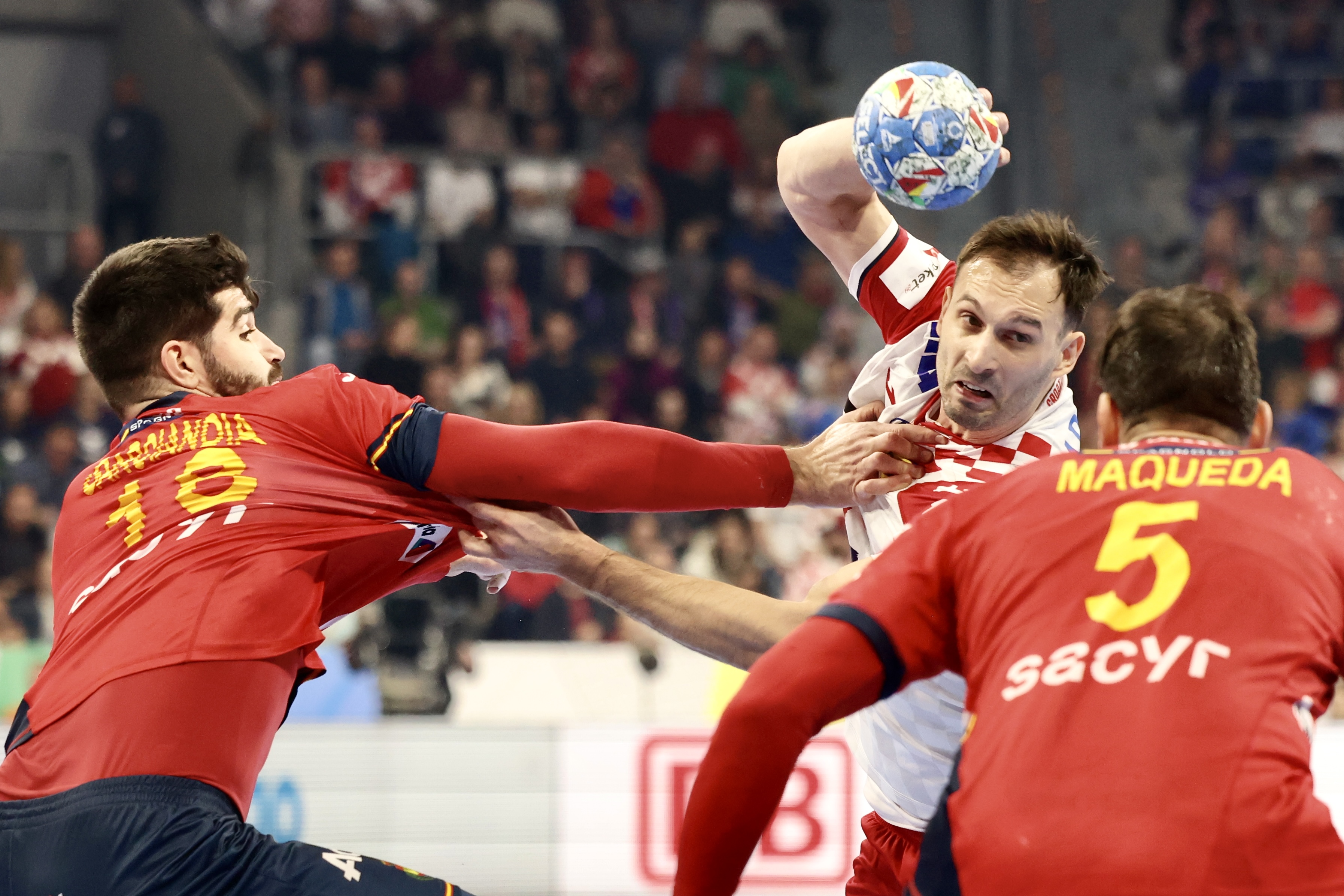 spanija hravtska evropsko prvenstvo u rukometu