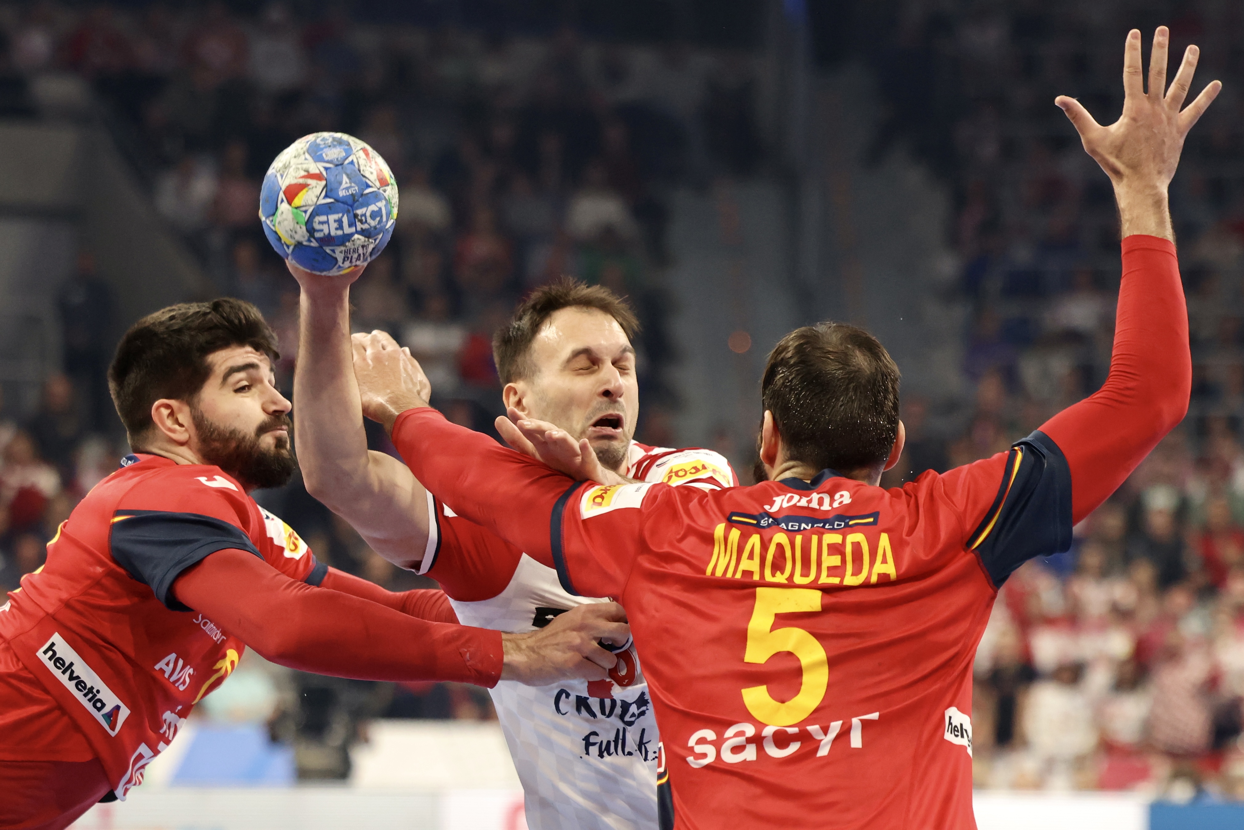 spanija hravtska evropsko prvenstvo u rukometu