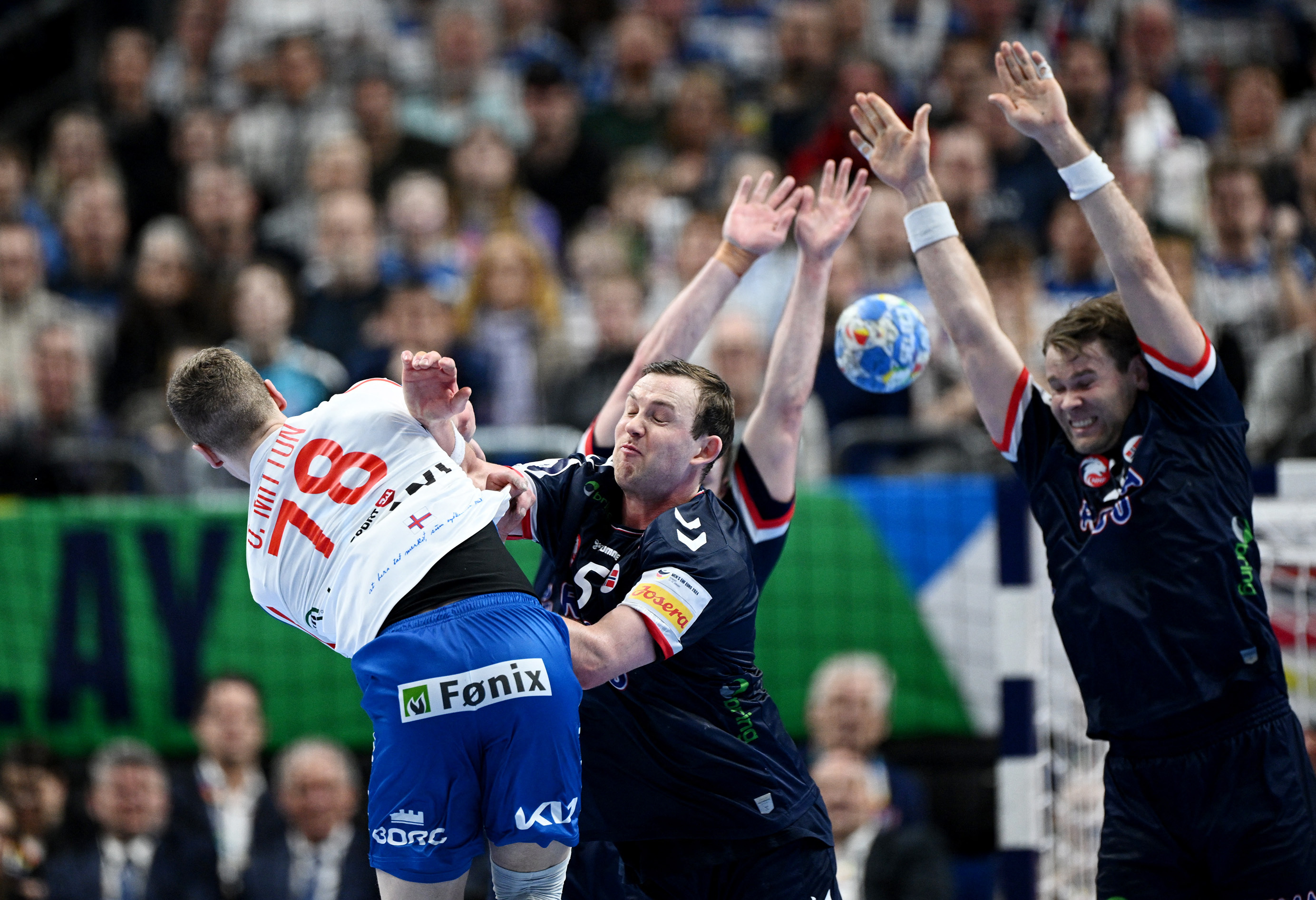 EHF 2024 Men's European Handball Championship - Preliminary Round - Group D - Faroe Islands v Norway