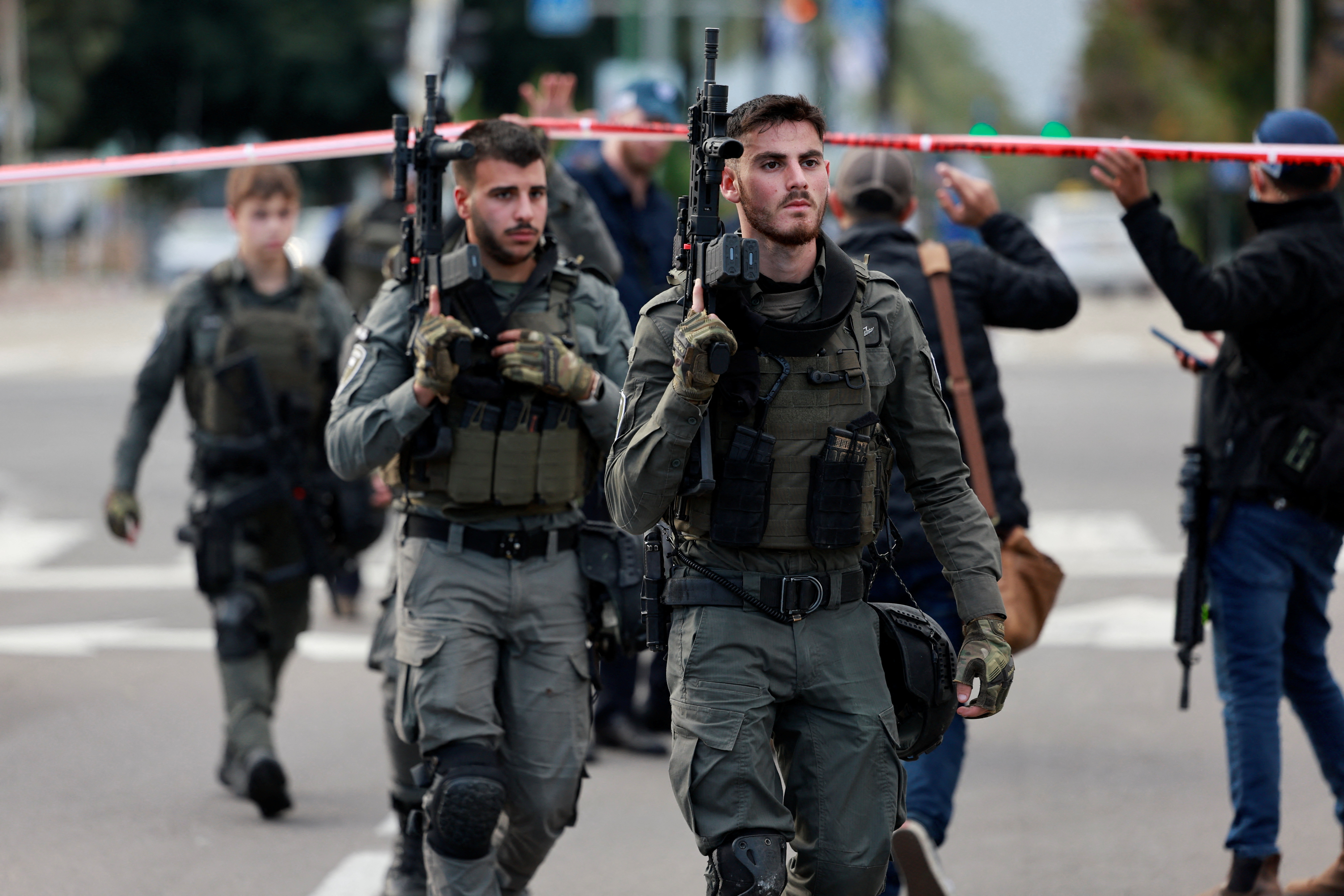 Suspected ramming attack in Raanana