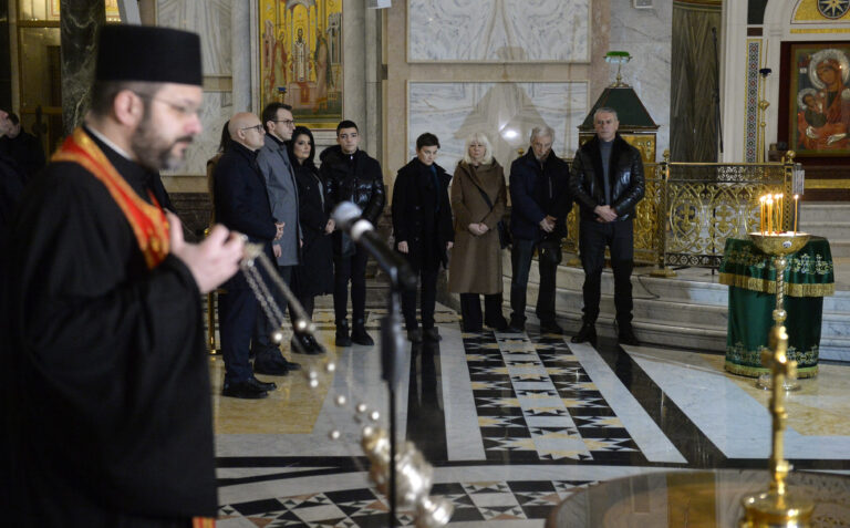 POMEN OLIVERU IVANOVICU U HRAMU SVETOG SAVE