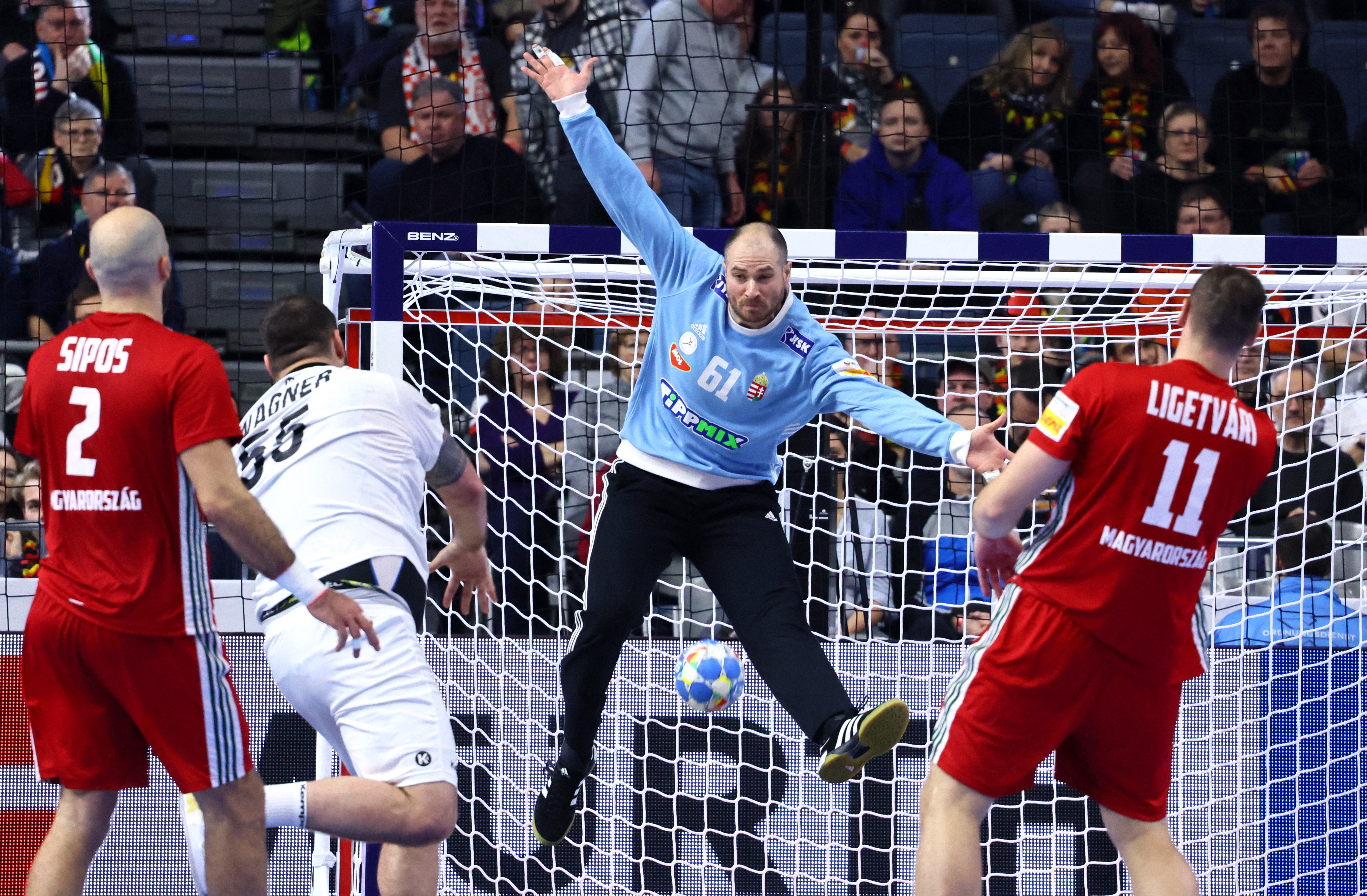 EHF 2024 Men's European Handball Championship - Main Round - Hungary v Austria