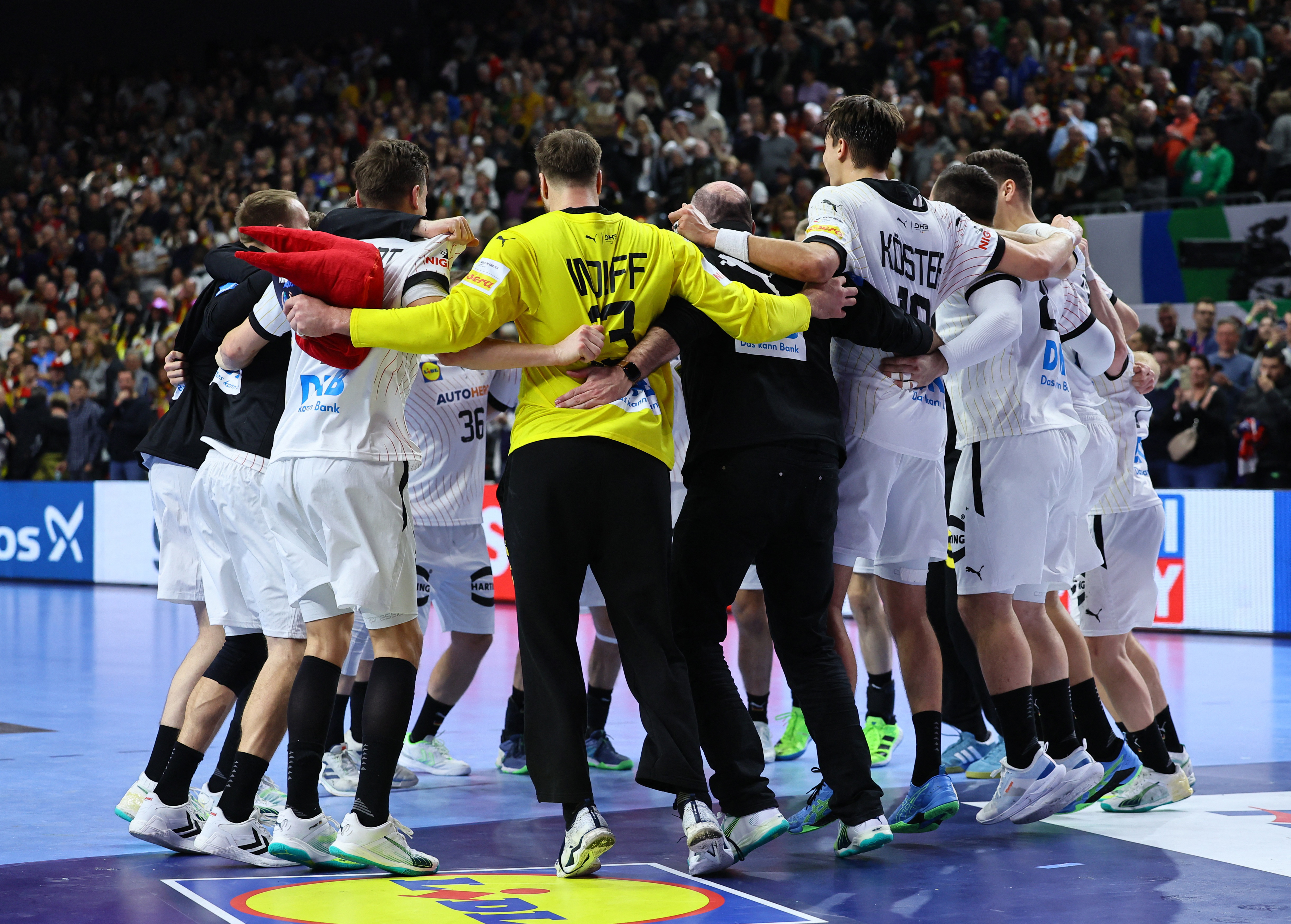 EHF 2024 Men's European Handball Championship - Main Round - Germany v Iceland