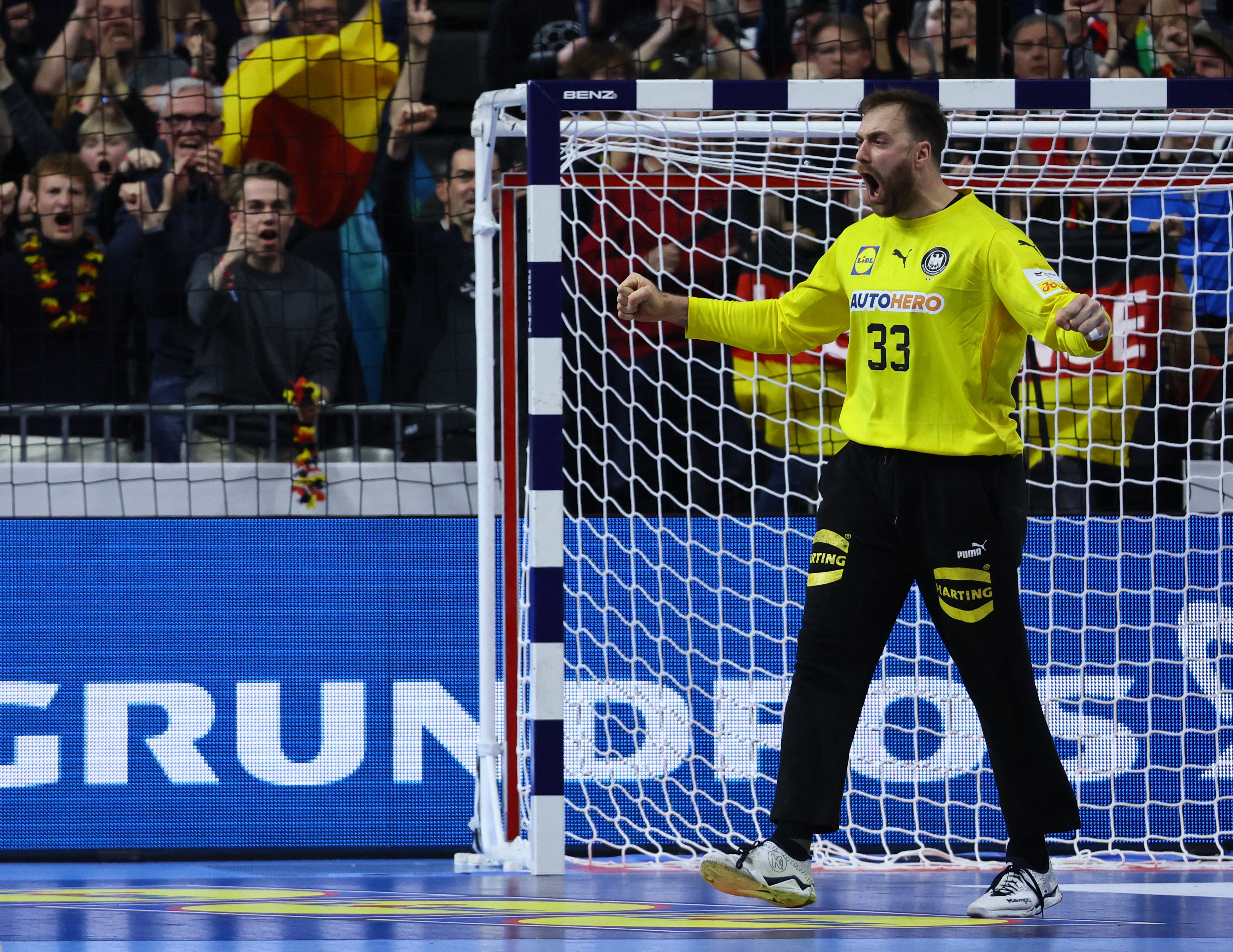 EHF 2024 Men's European Handball Championship - Main Round - Germany v Iceland
