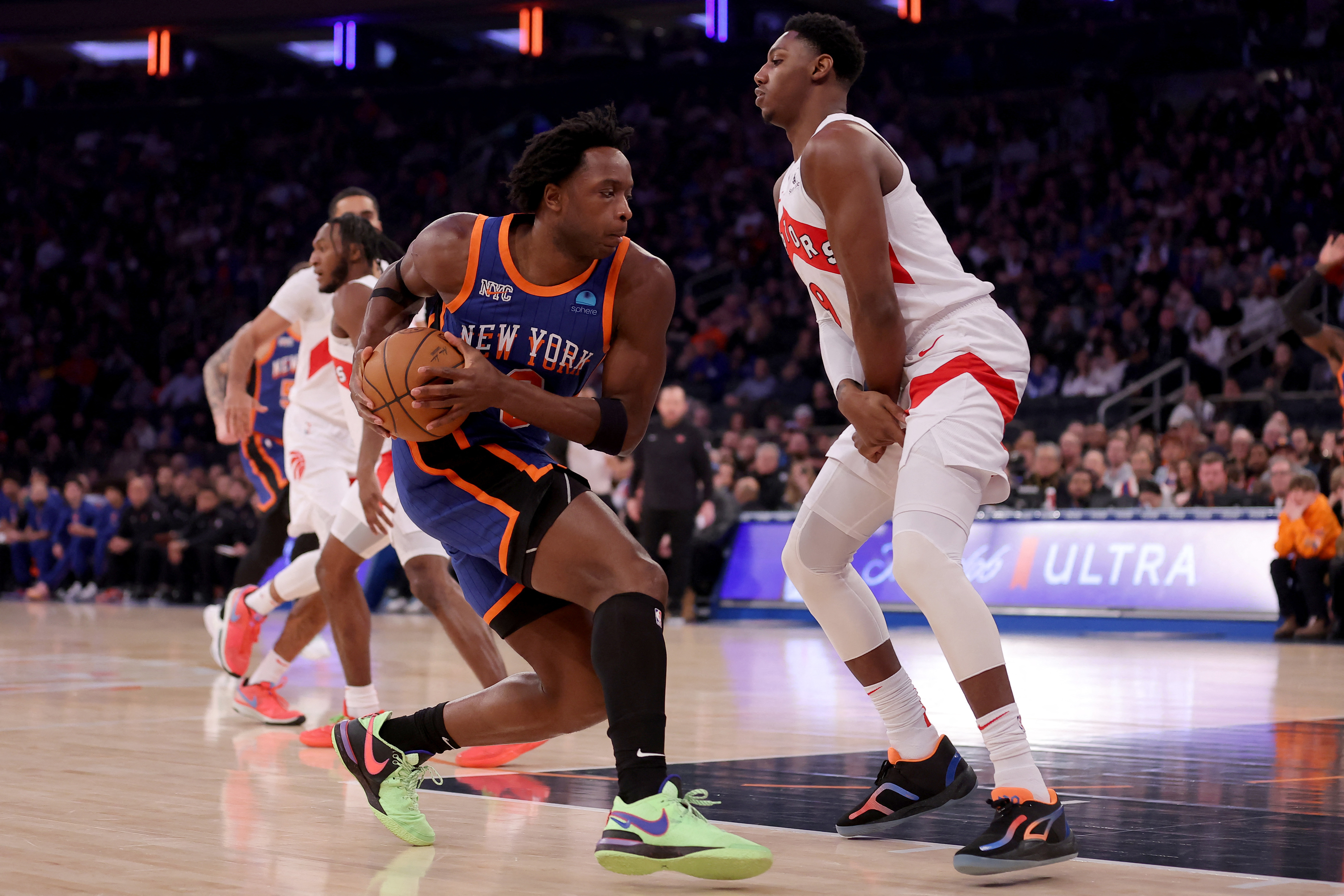 NBA: Toronto Raptors at New York Knicks