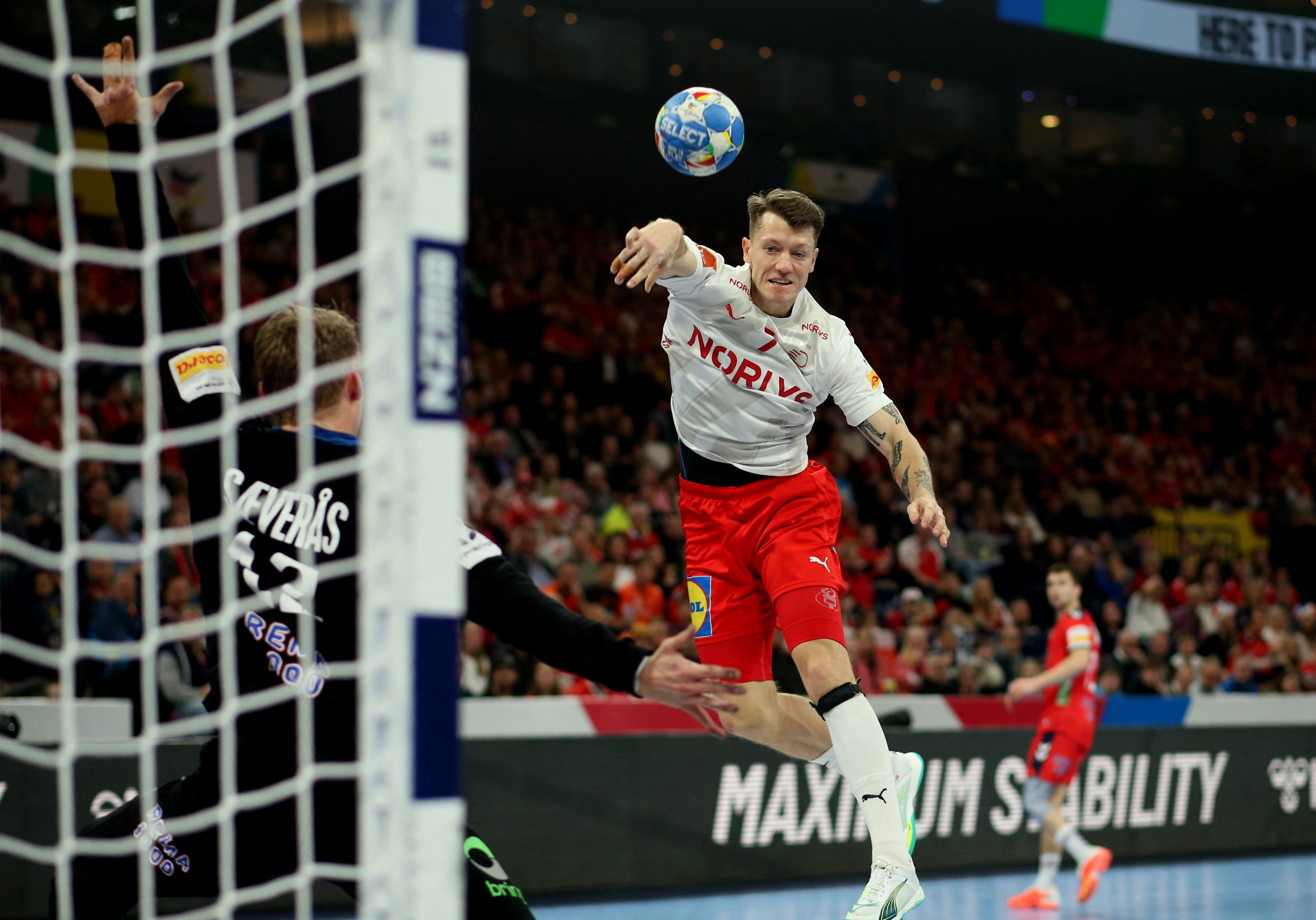 EHF 2024 Men's European Handball Championship - Main Round - Norway v Denmark
