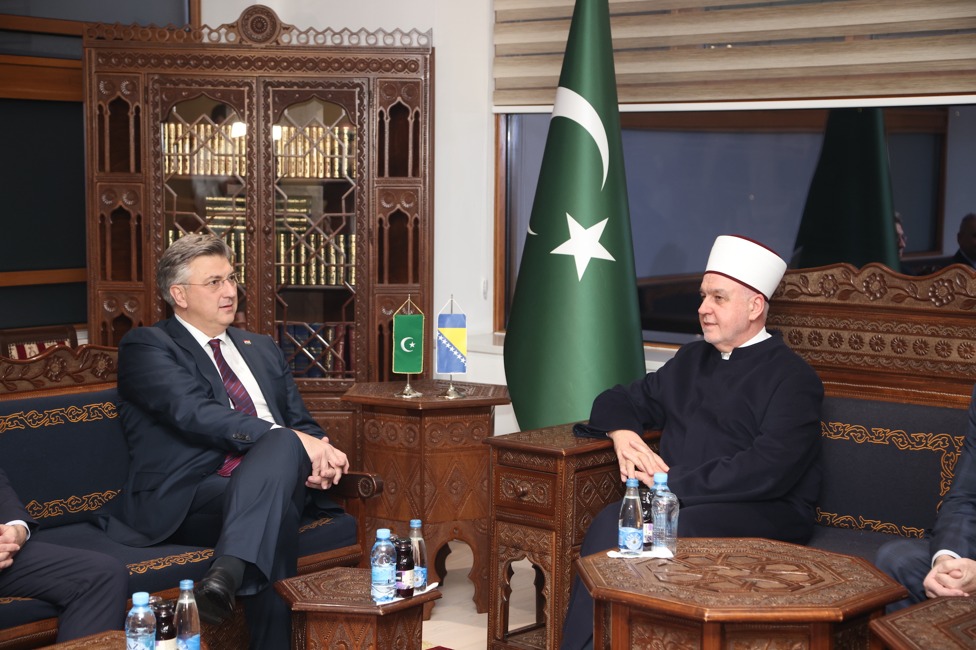 Reisul-ulemu Kavazovića posjetio hrvatski premijer Plenković