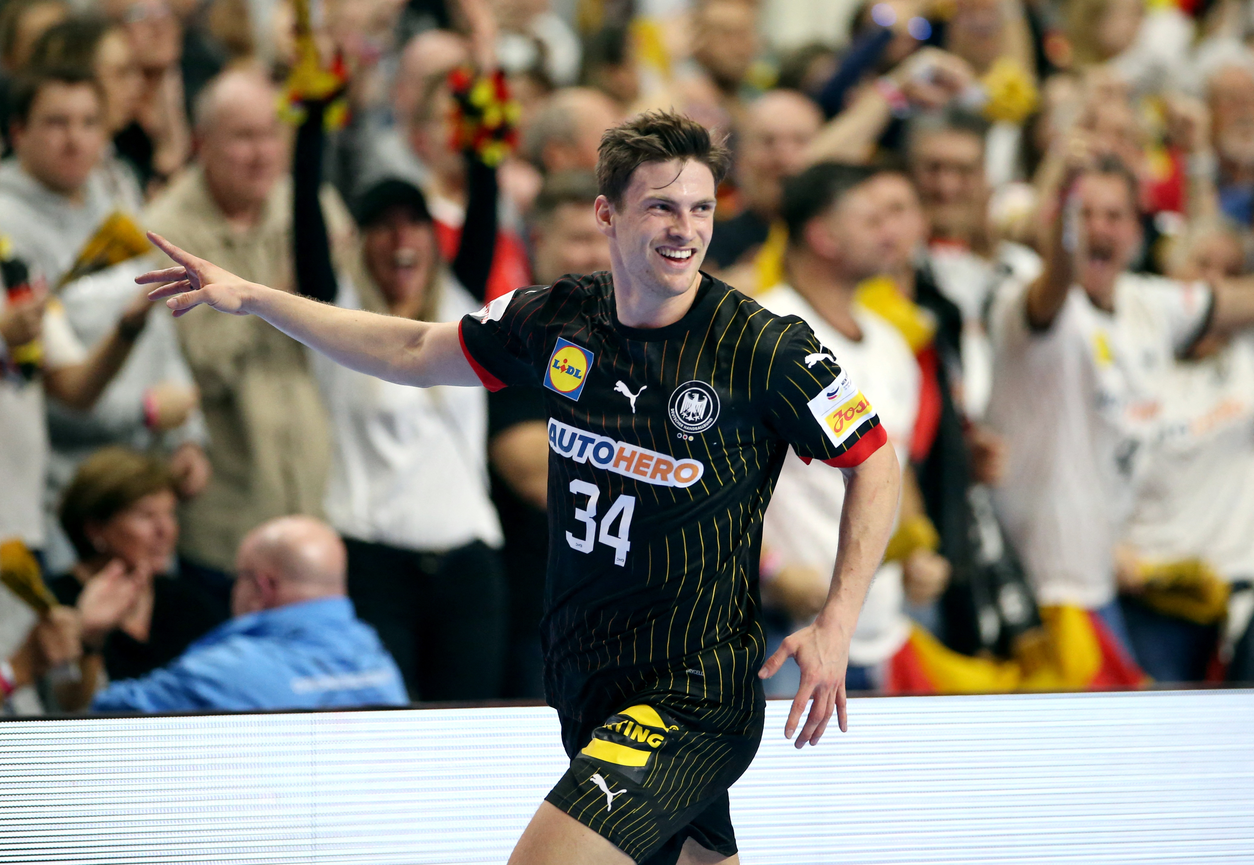 EHF 2024 Men's European Handball Championship - Semi Final - Germany v Denmark