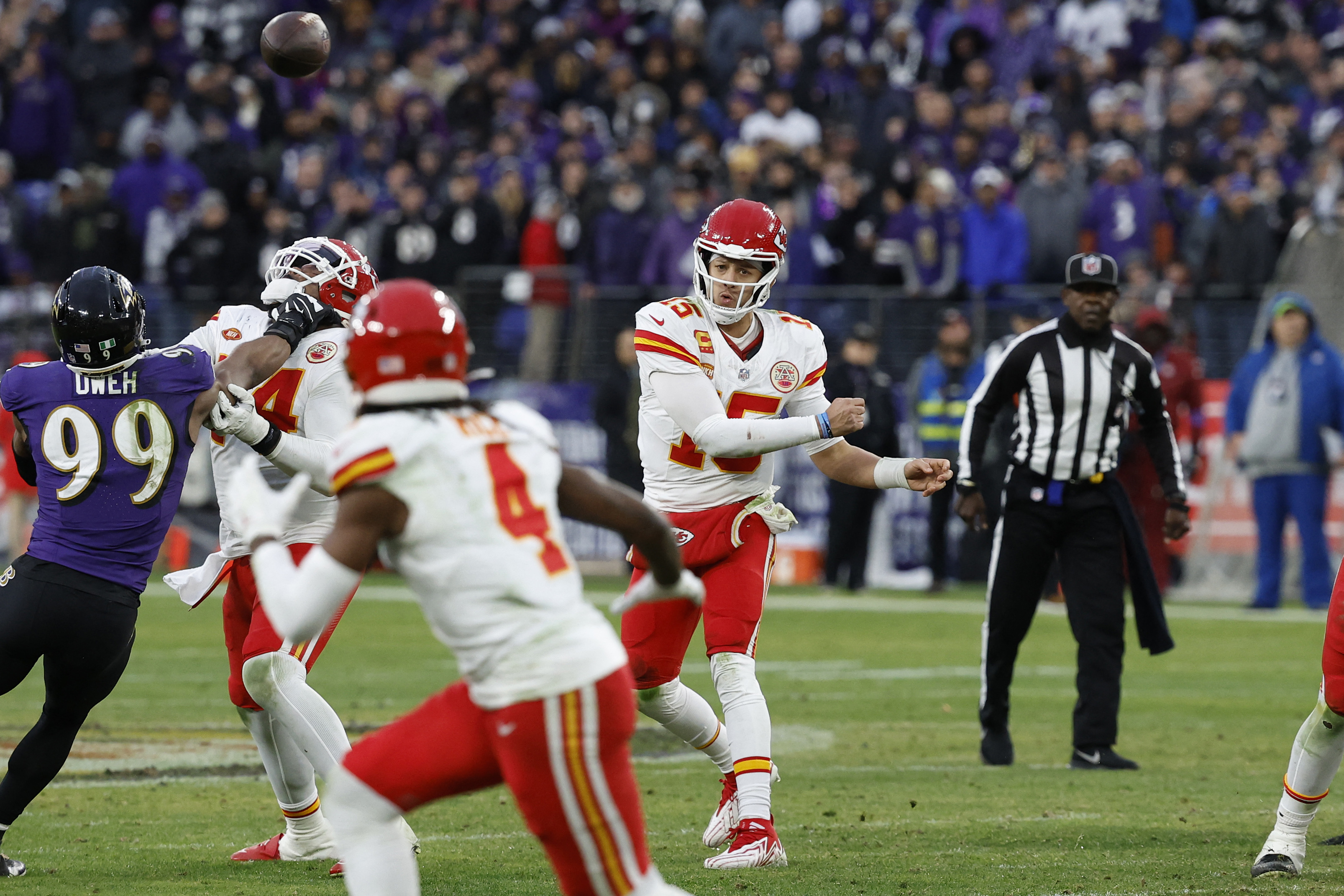 NFL: AFC Championship-Kansas City Chiefs at Baltimore Ravens