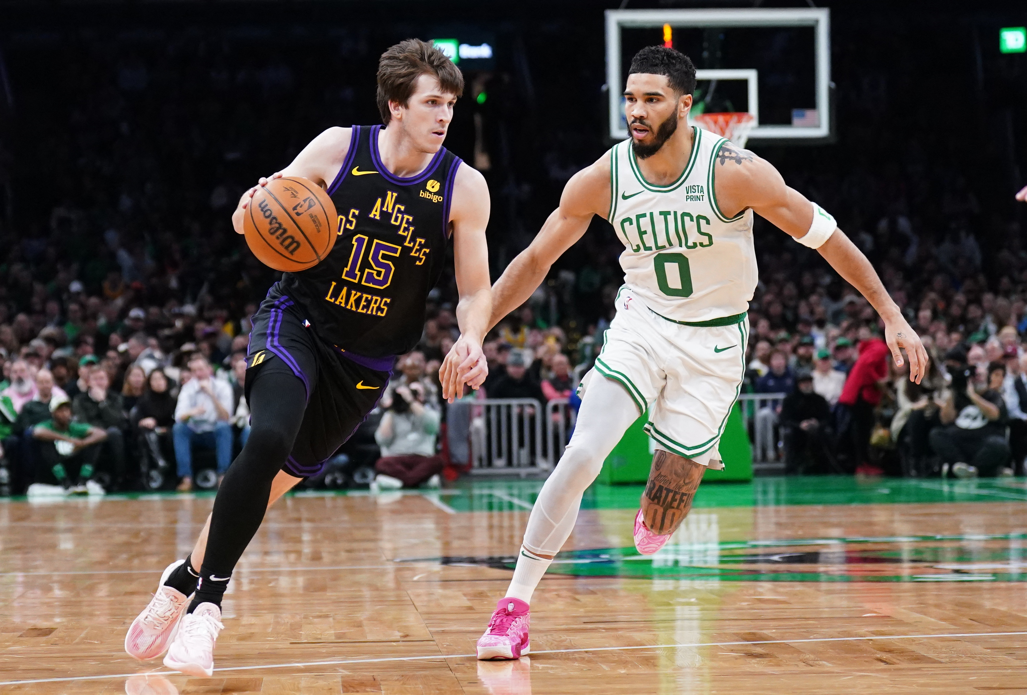 NBA: Los Angeles Lakers at Boston Celtics