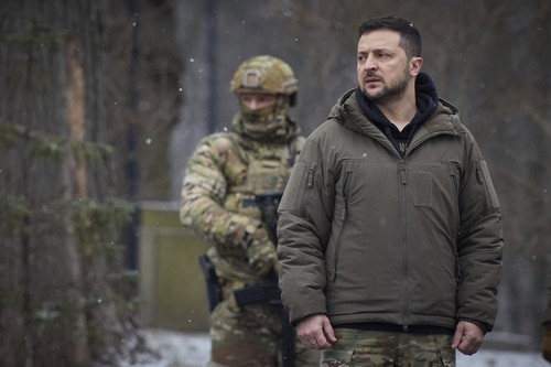Ukrainian President Volodymyr Zelenskyy Commemorates Kruty Heroes Remembrance Day