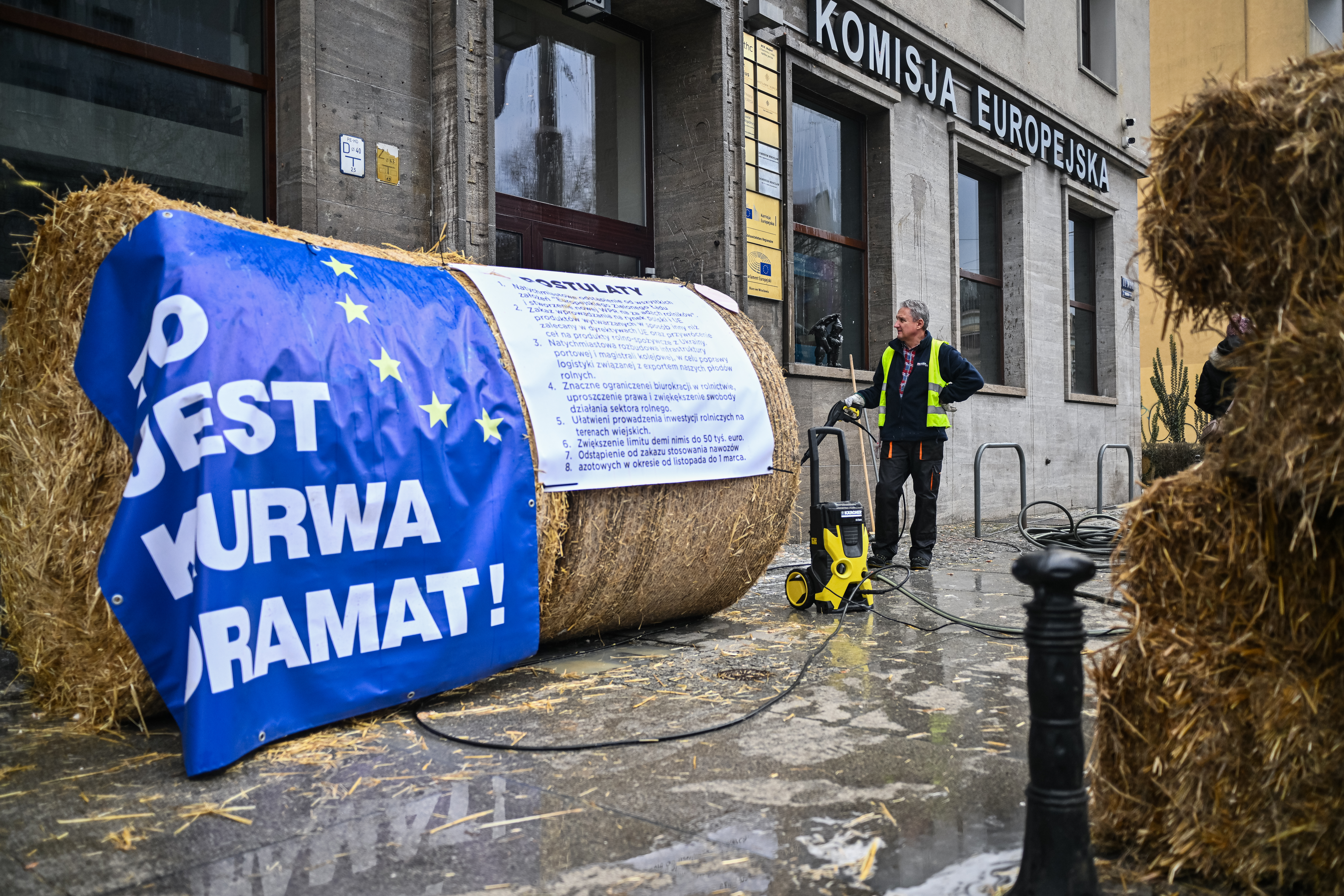 Poljska: Poljoprivrednici blokirali Wroclaw