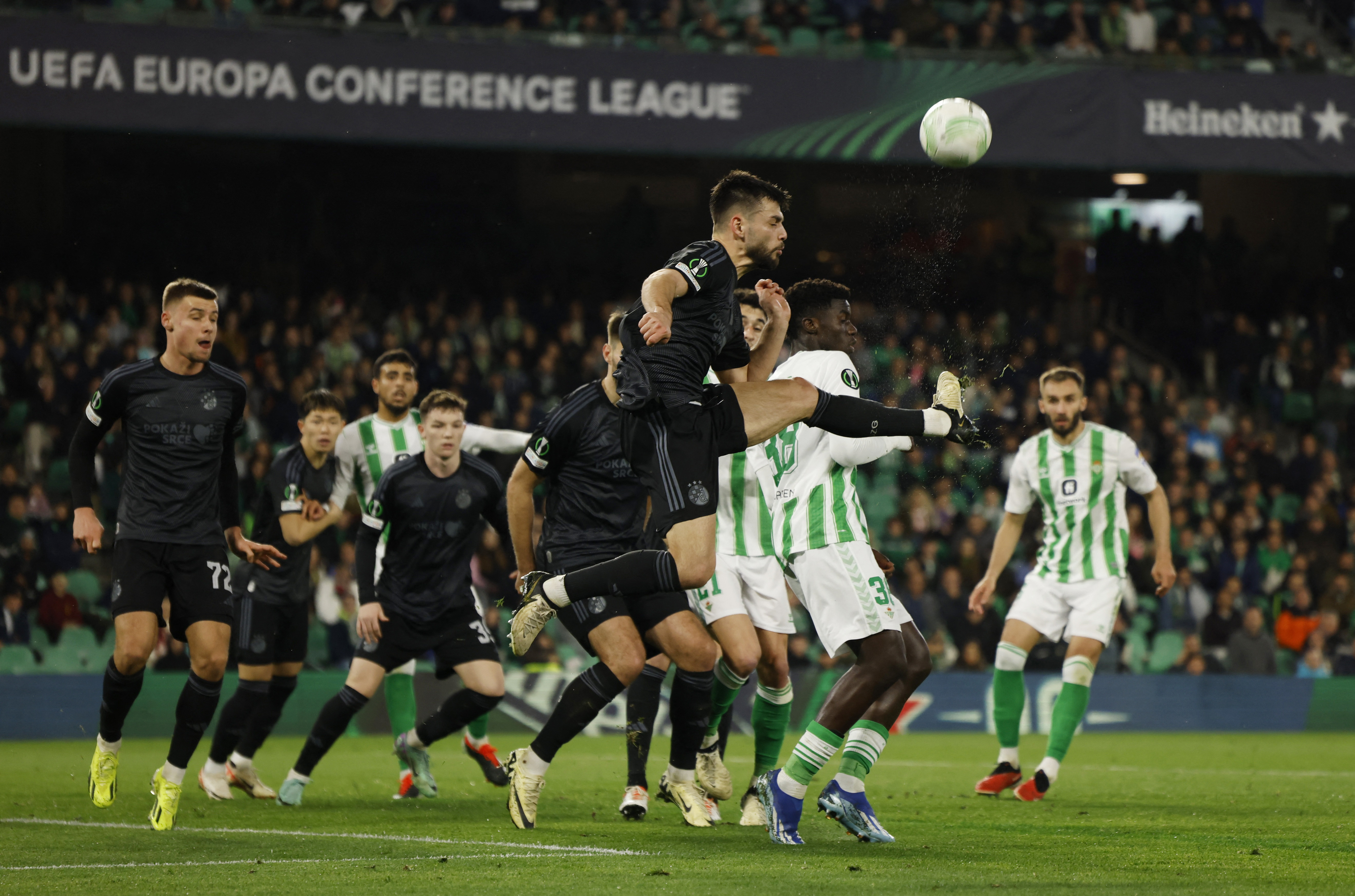 Europa Conference League - Play-Off - First Leg - Real Betis v Dinamo Zagreb