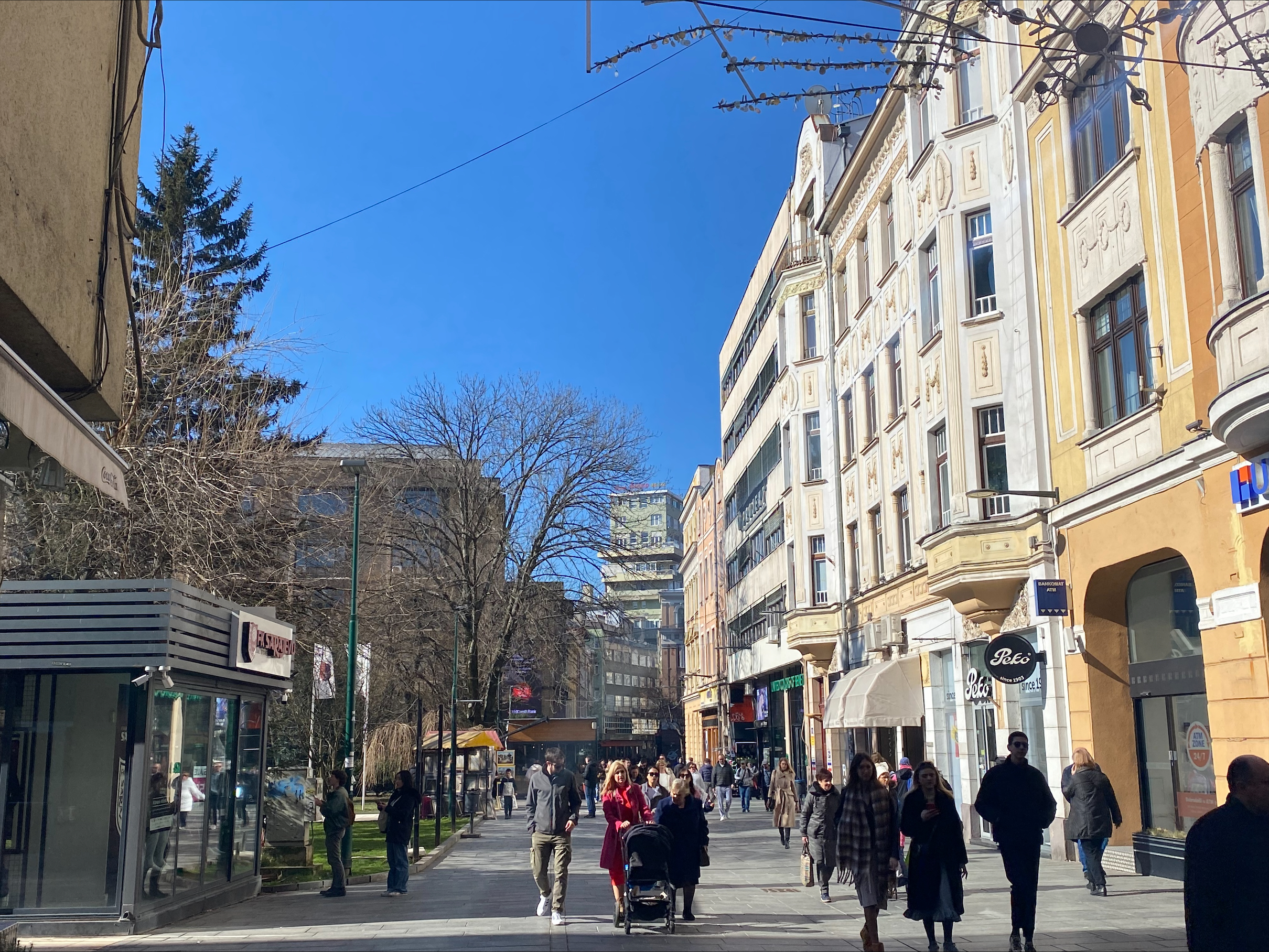 sarajevo februar zima sunce