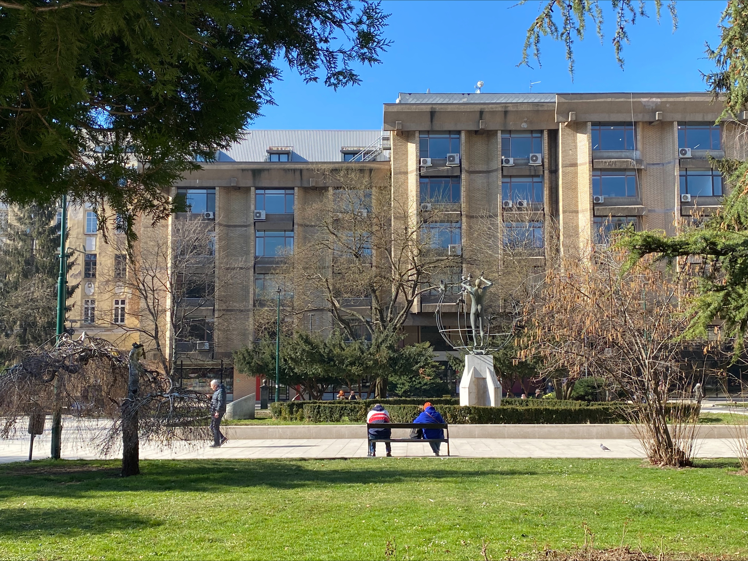 sarajevo februar zima sunce
