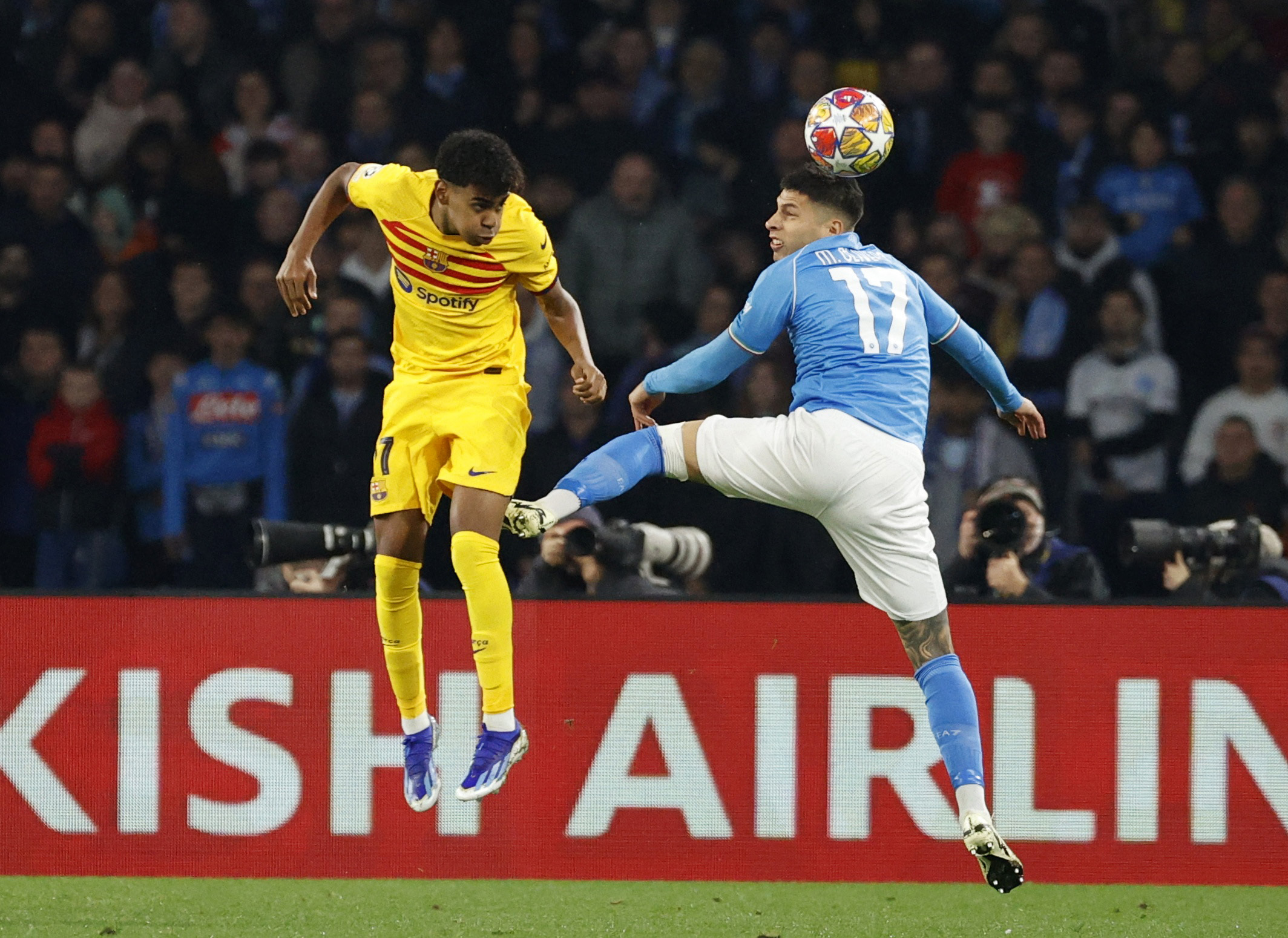 Champions League - Round of 16 - First Leg - Napoli v FC Barcelona