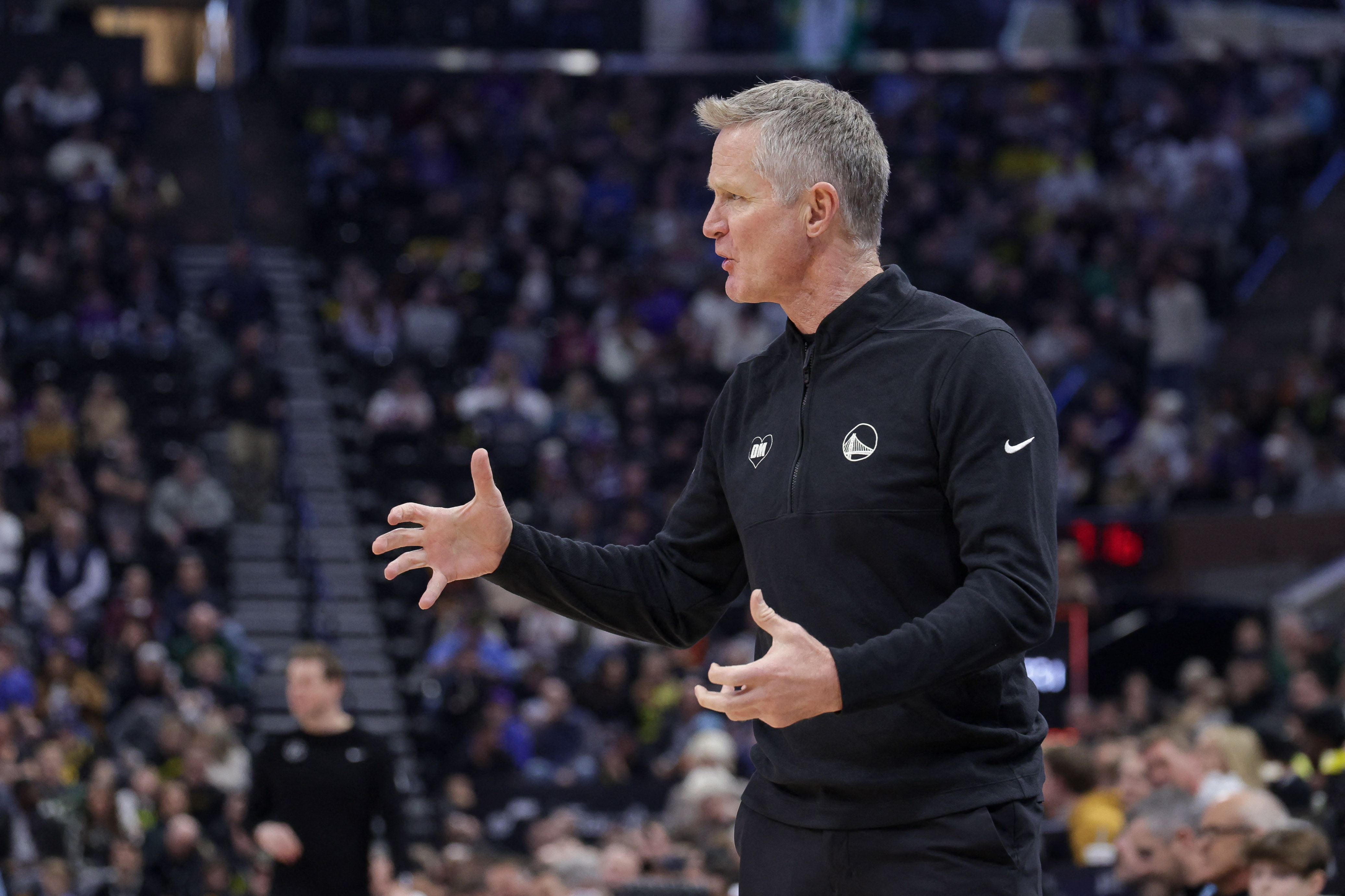 NBA: Golden State Warriors at Utah Jazz