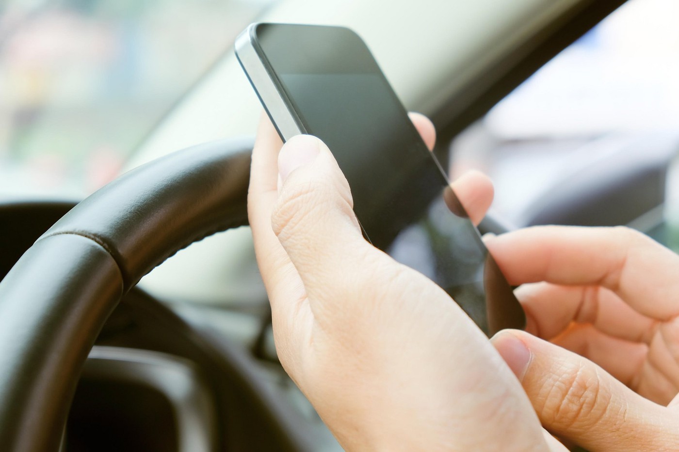 phone call in the car.