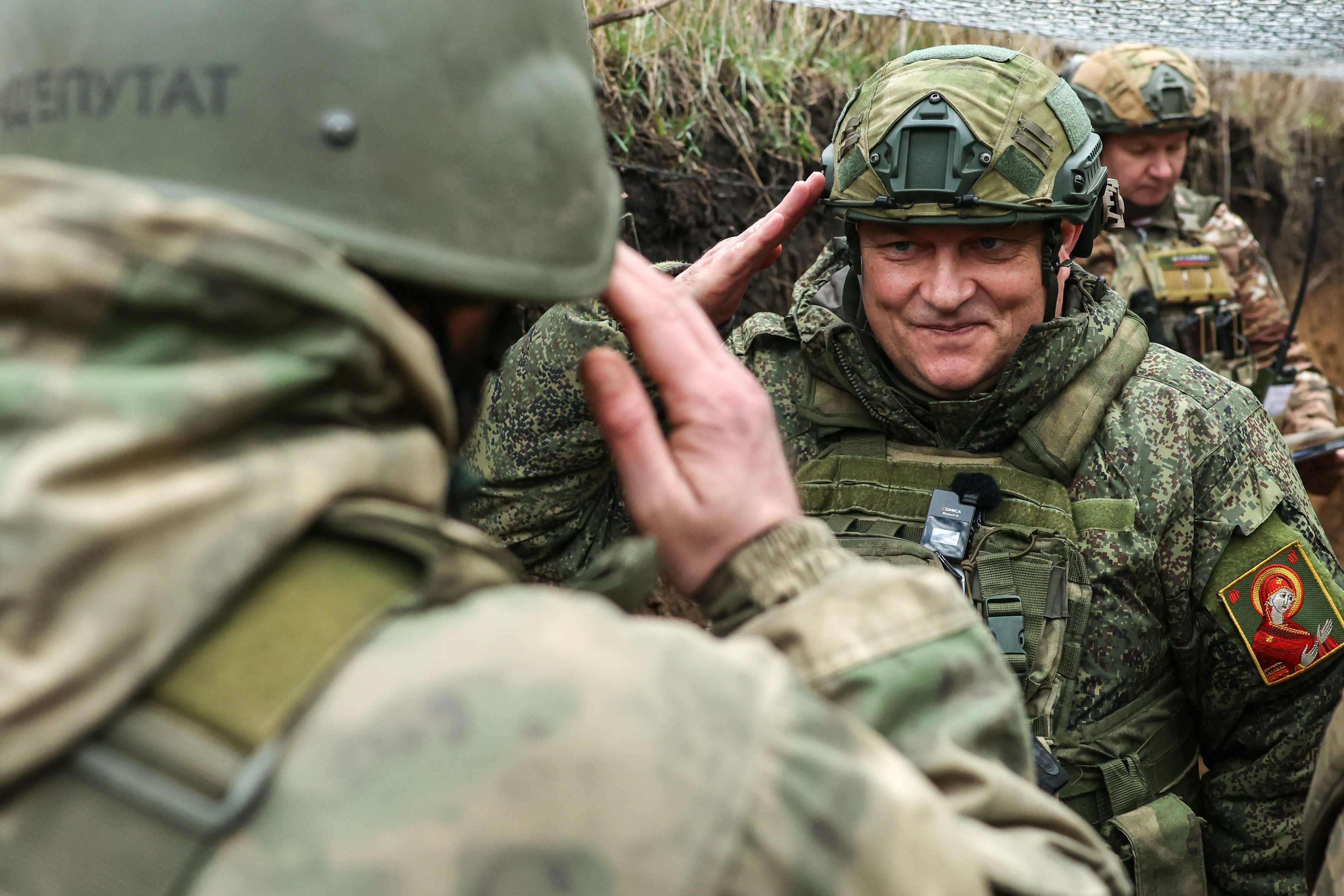 Servicemen of 1430th Motorised Rifle Regiment in zone of Russia's special military operation