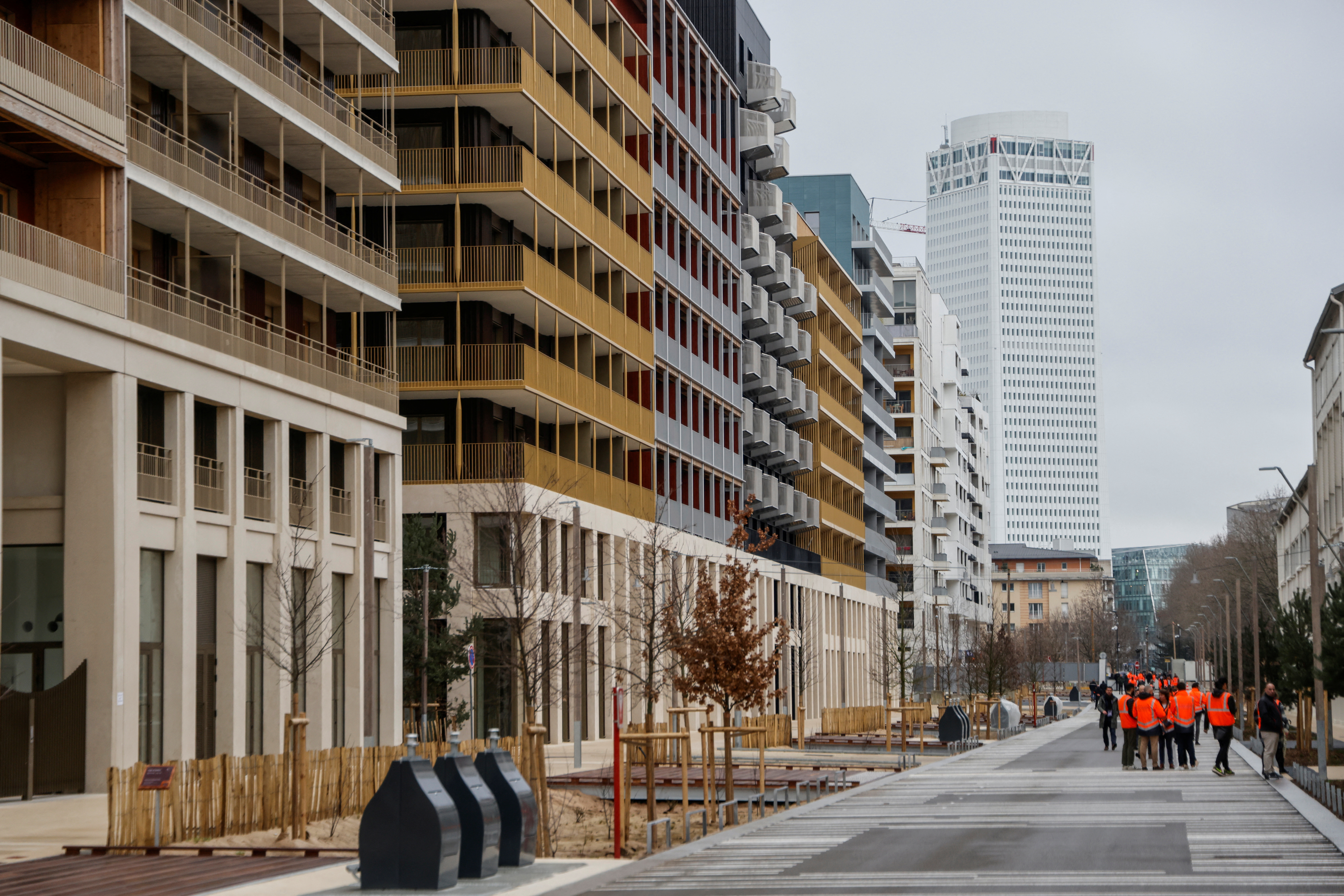 Inauguration of the Athletes village for the Paris 2024 Olympic Games
