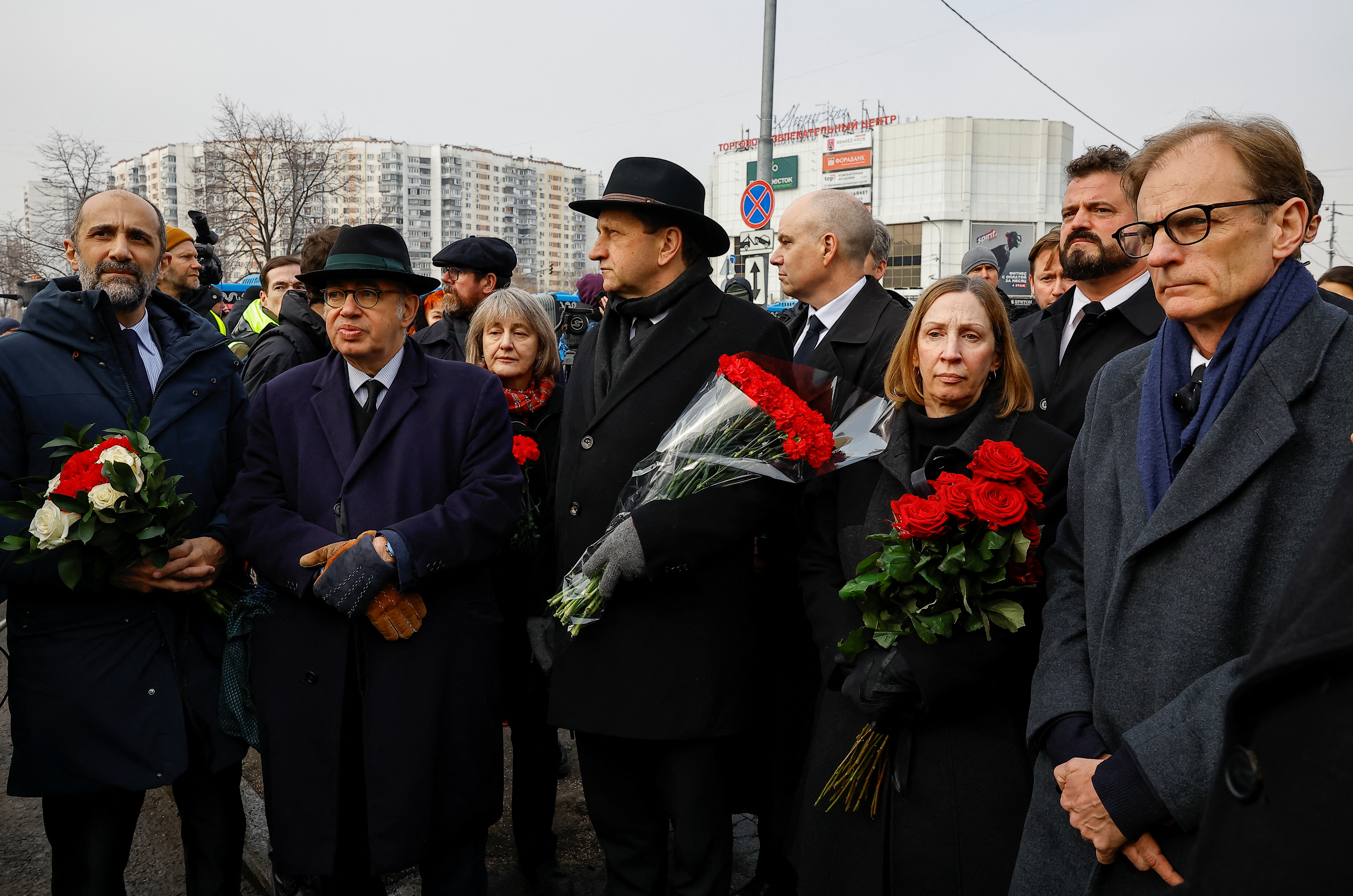 Funeral of Russian opposition leader Alexei Navalny