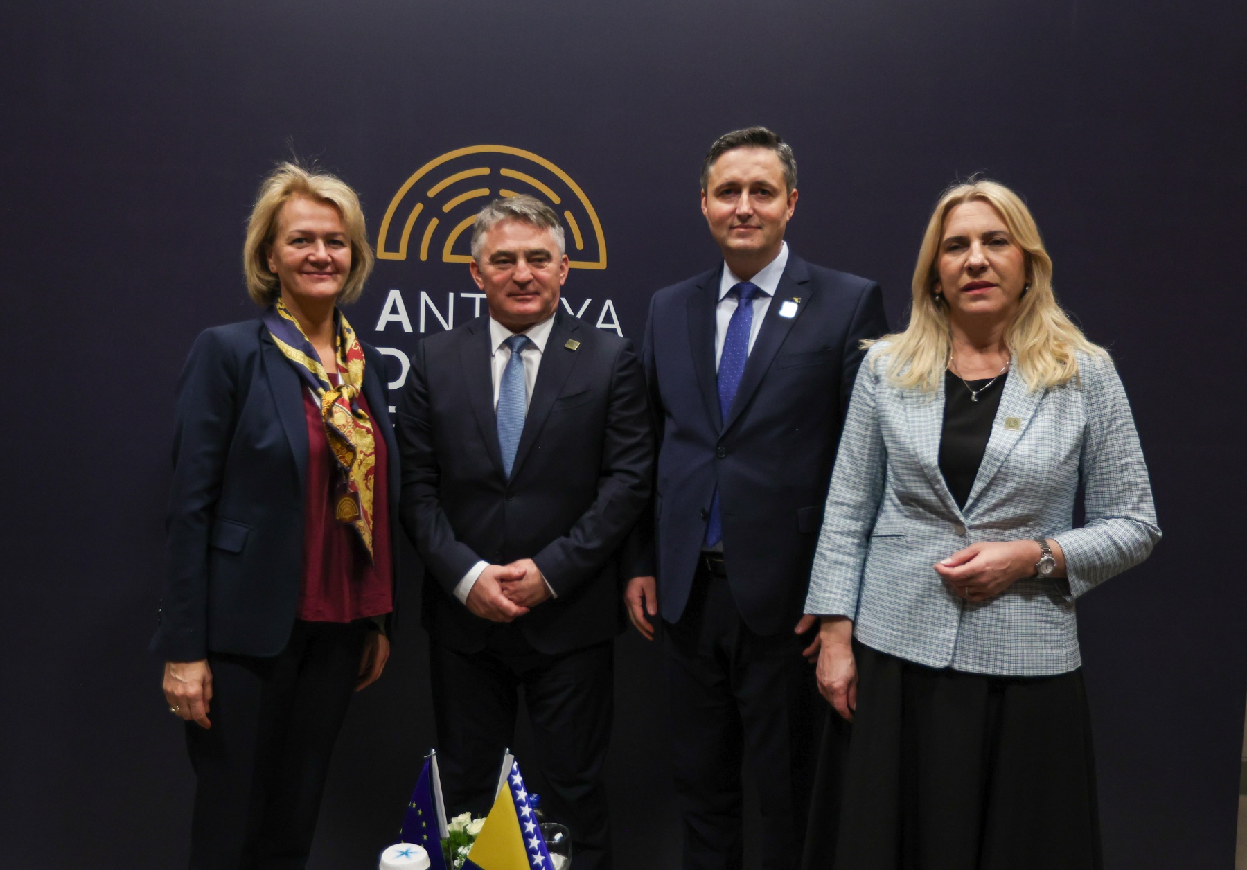 Diplomatski forum u Antaliji: Članovi Predsjedništva BiH razgovarali sa Angelinom Eichhorst