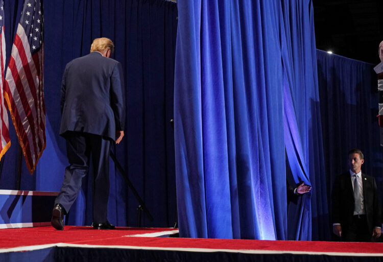 Republican presidential candidate and former U.S. President Donald Trump holds rally in Richmond