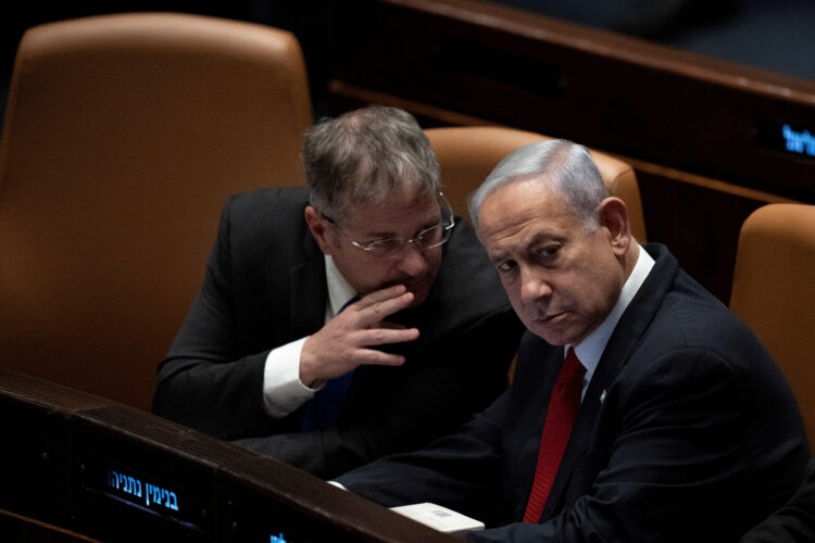 FILE PHOTO: Vote on a contentious plan to overhaul the country's legal system, in Jerusalem