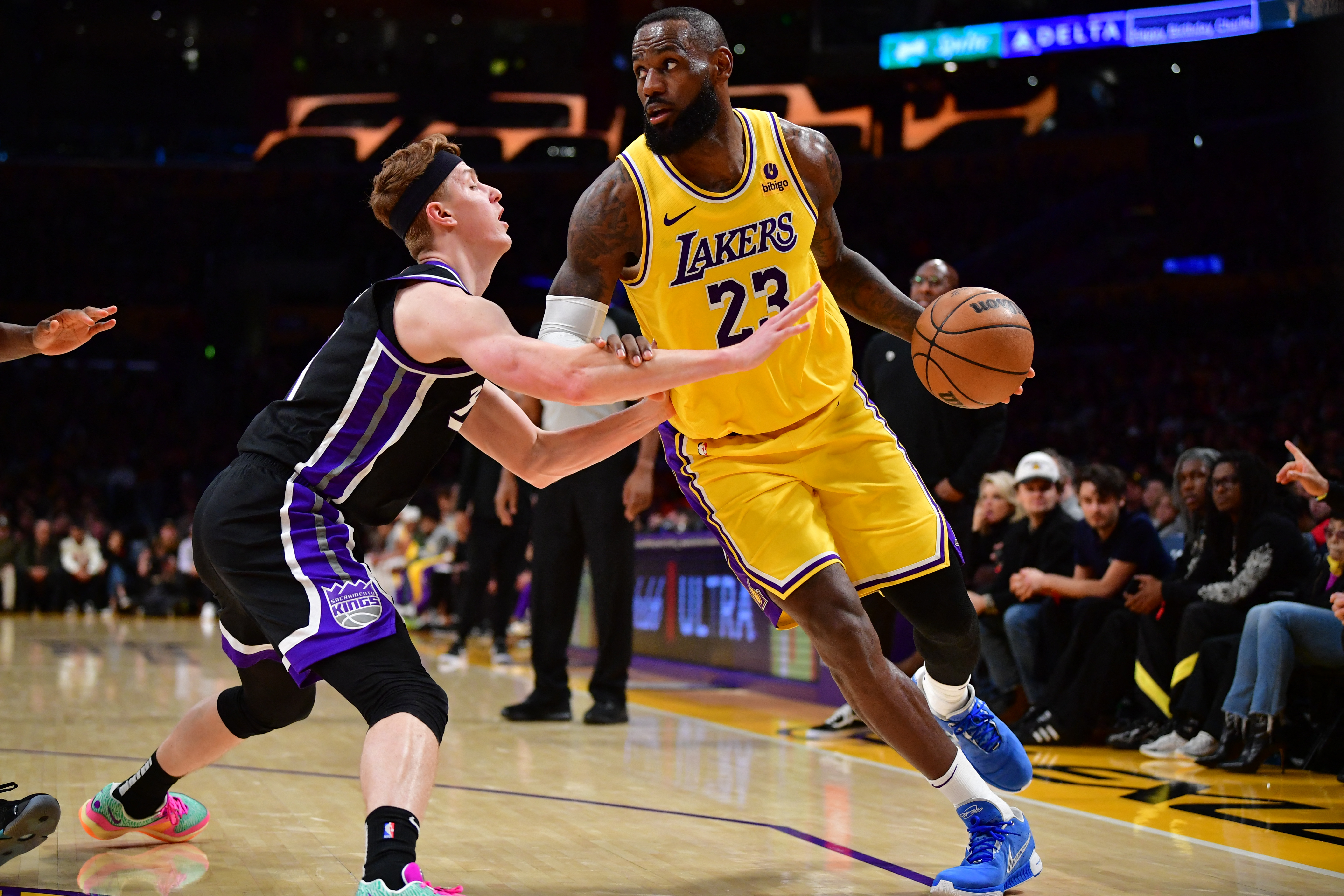 NBA: Sacramento Kings at Los Angeles Lakers