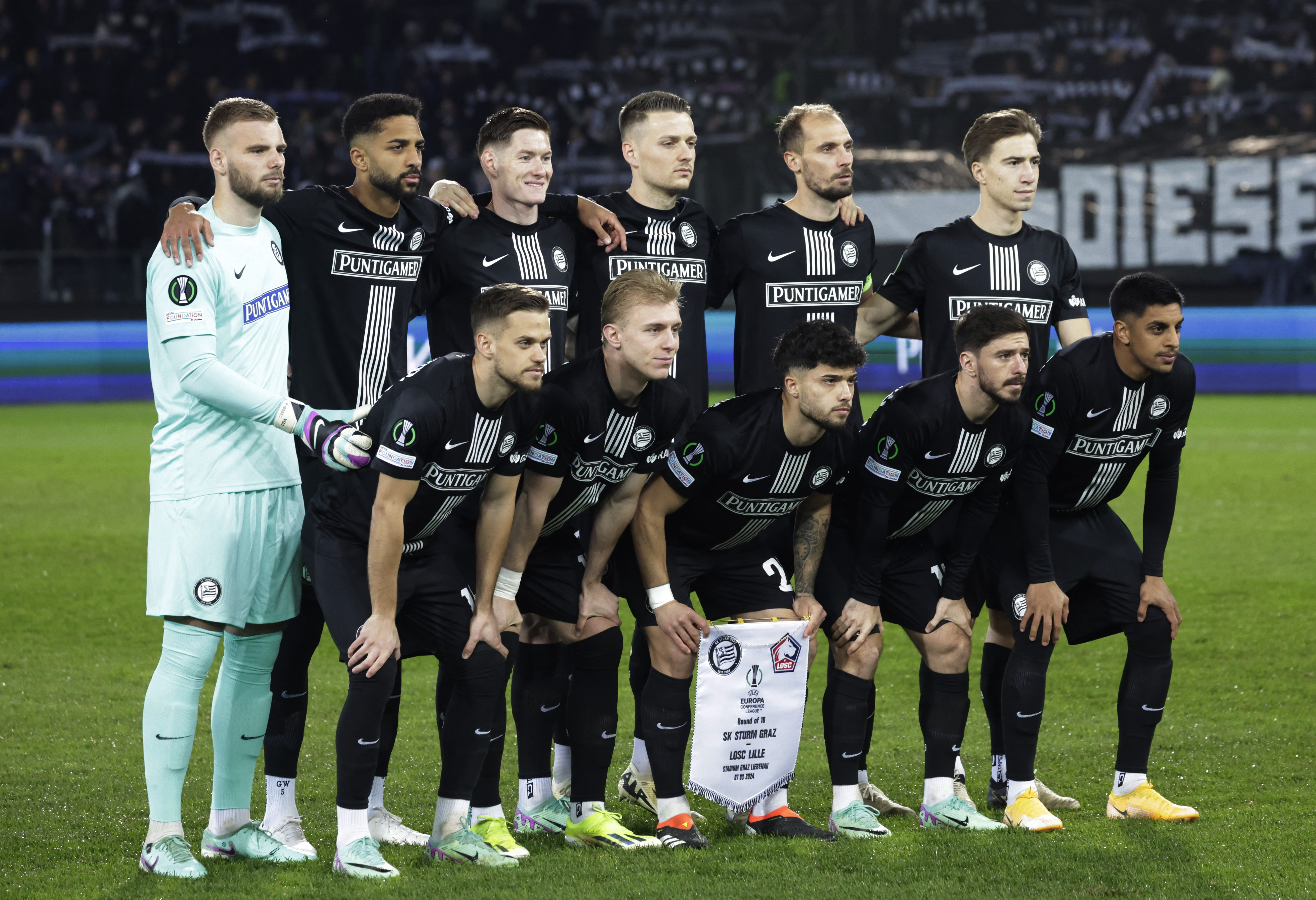 Europa Conference League - Round of 16 - First Leg - SK Sturm Graz v Lille