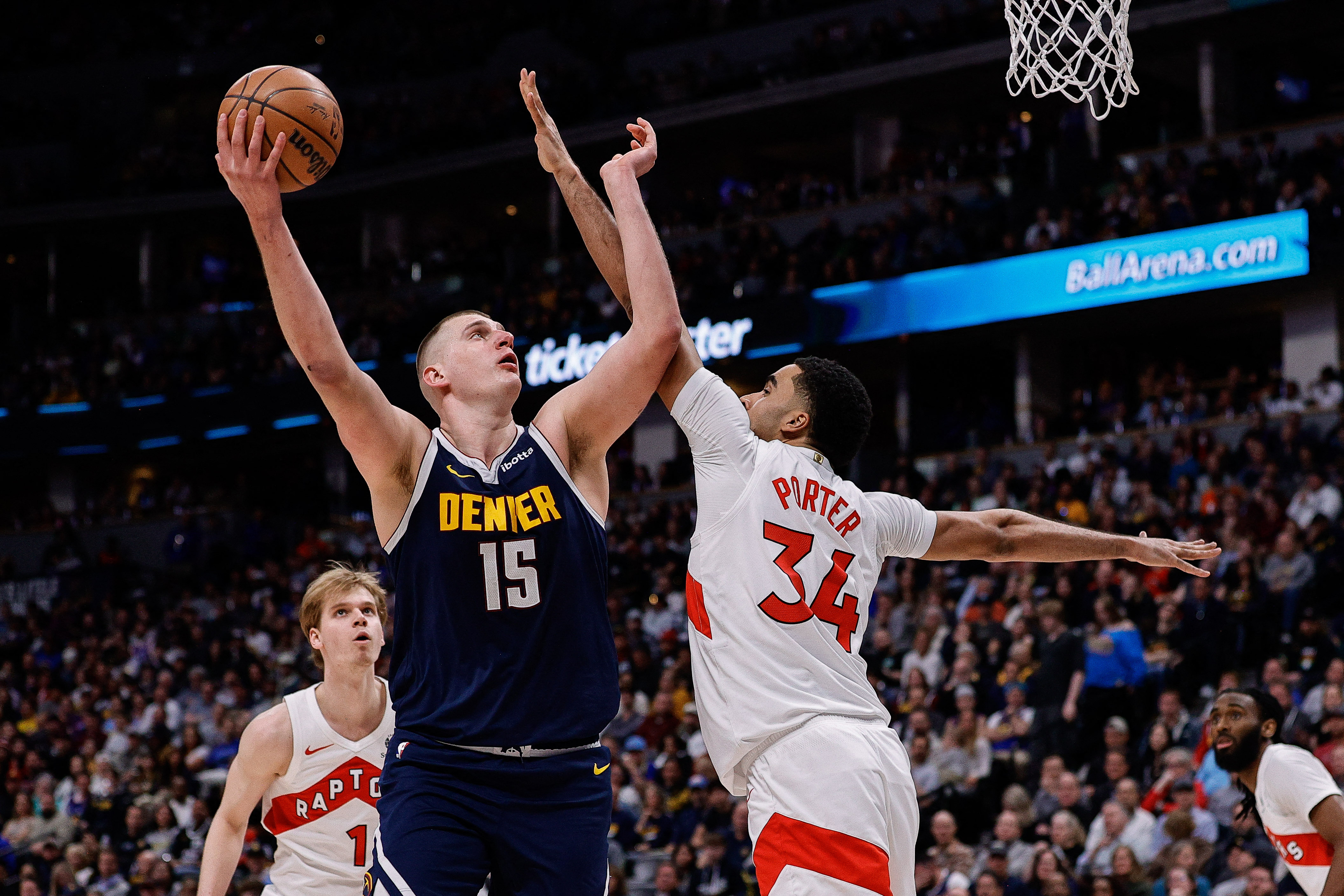NBA: Toronto Raptors at Denver Nuggets