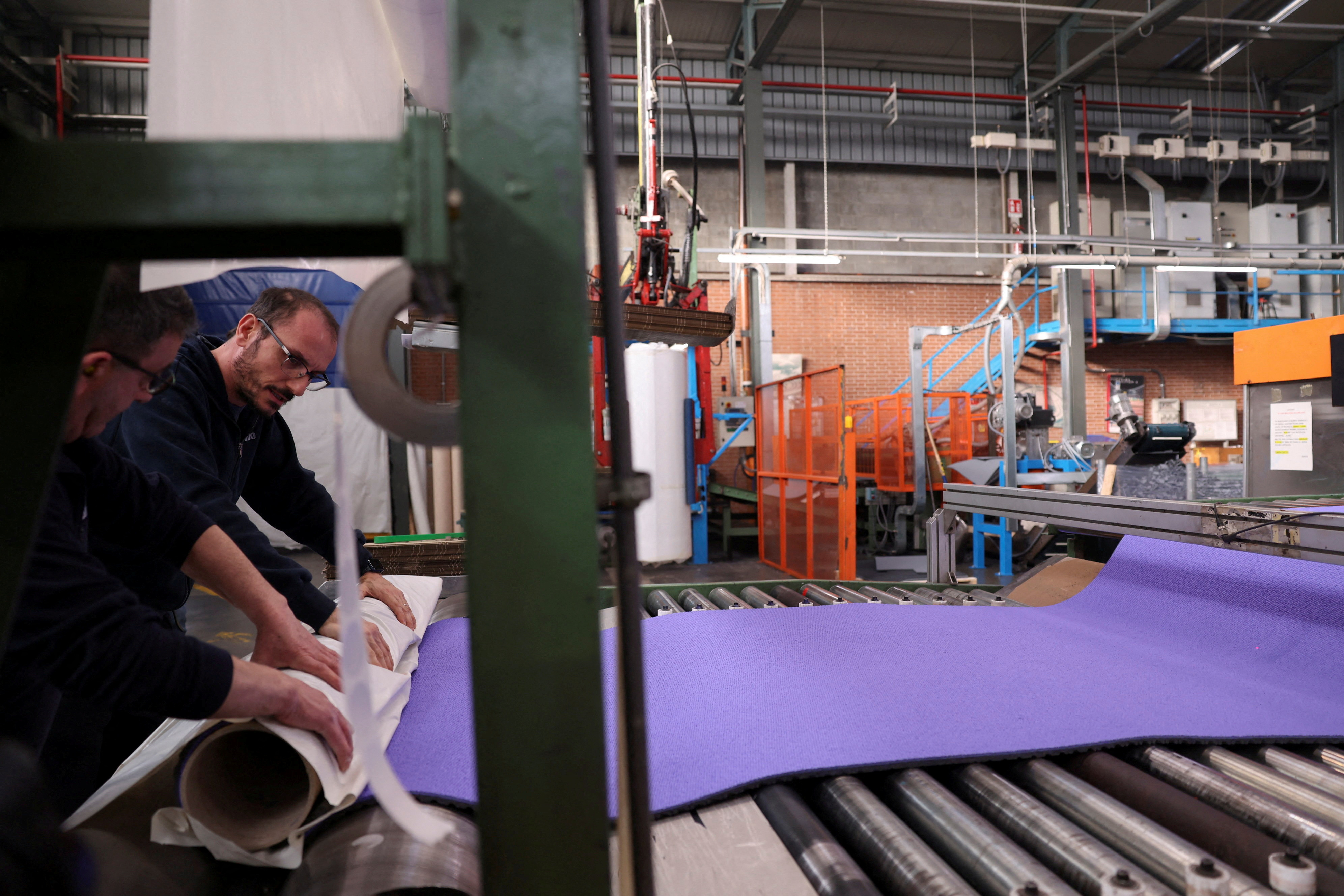 Presentation of the Paris 2024 Olympic Games athletics track