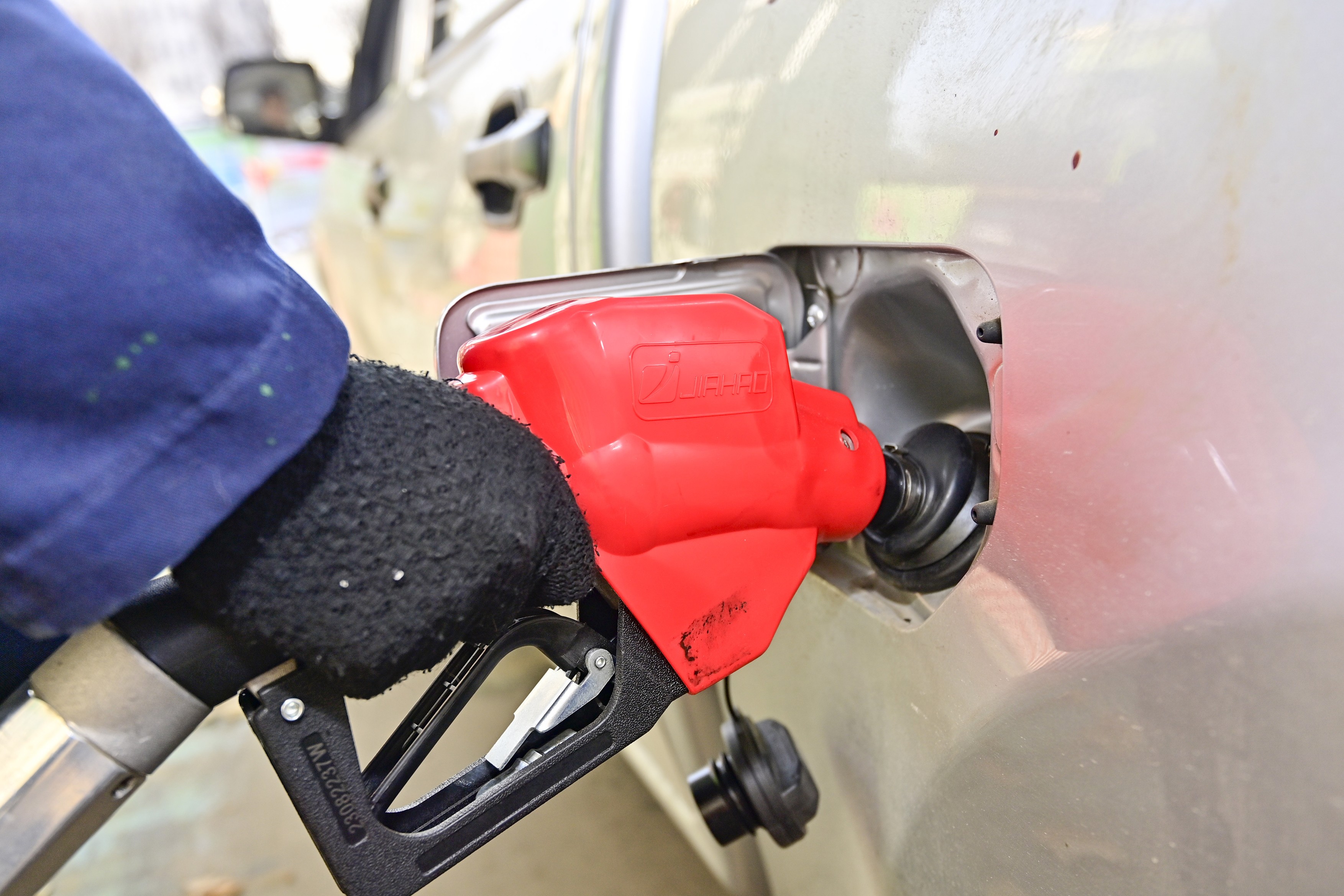 A Gas Station in Qingzhou, China - 19 Dec 2023