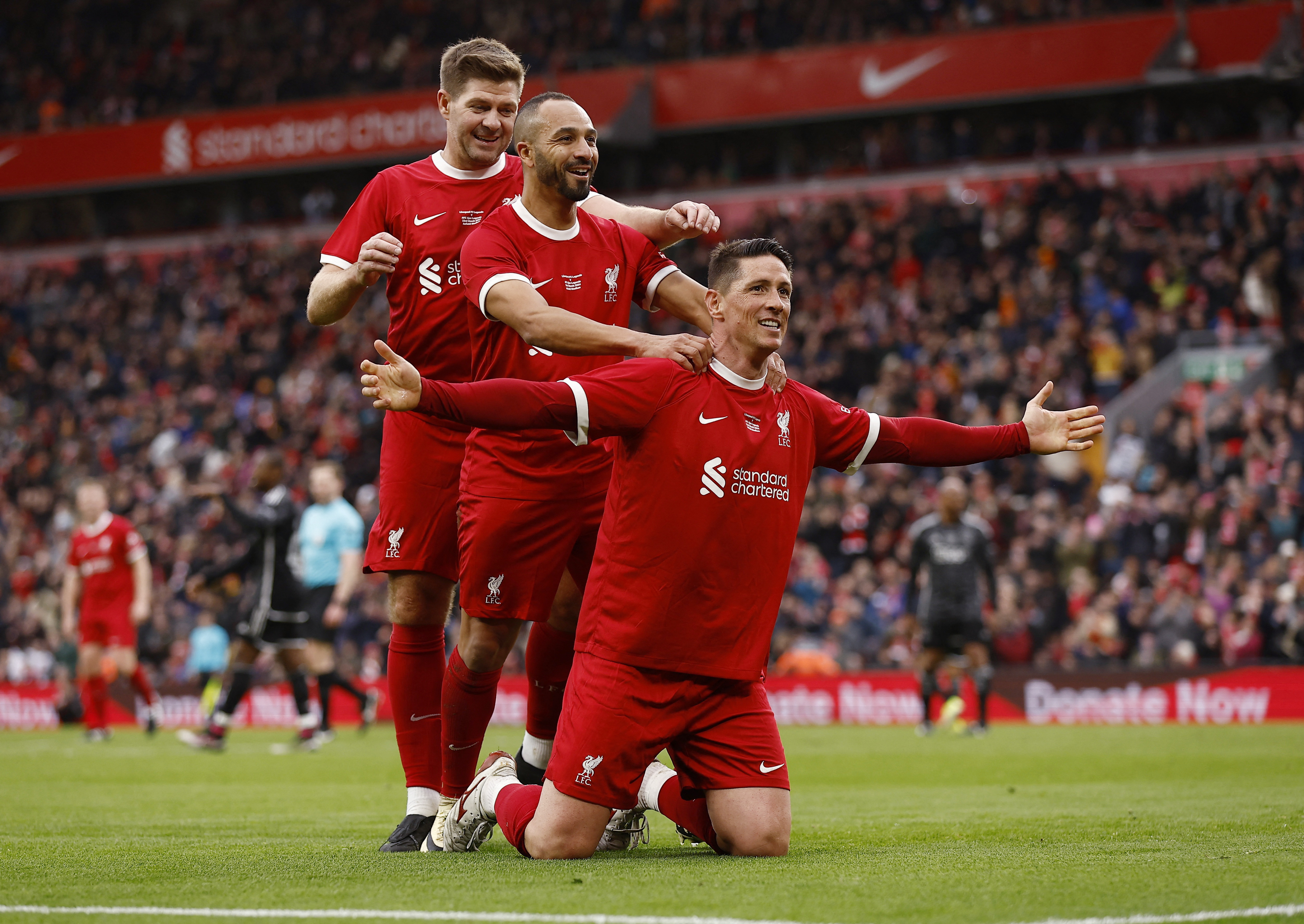 Friendly Match - Liverpool Legends v Ajax Legends
