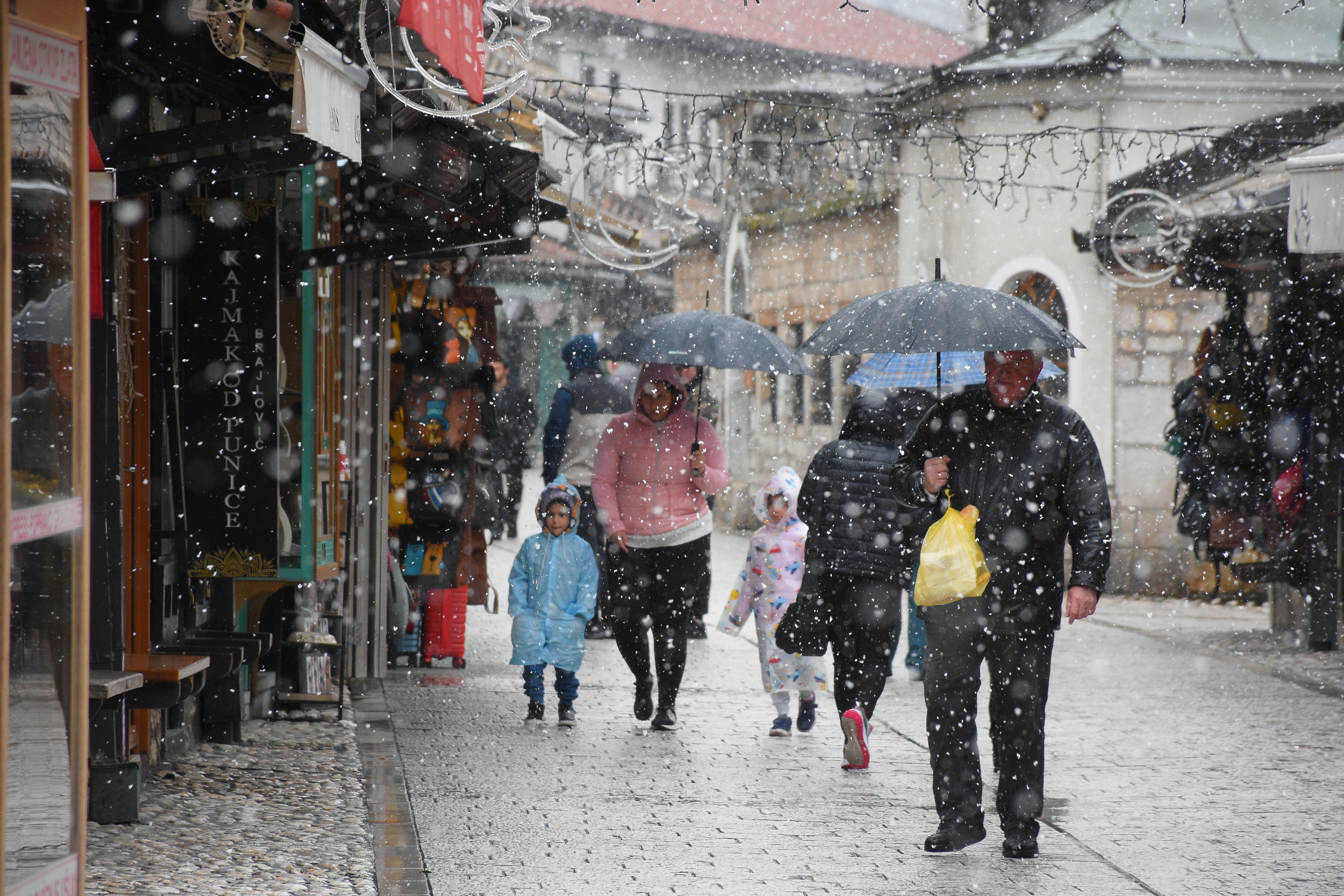 Snijeg u Sarajevu