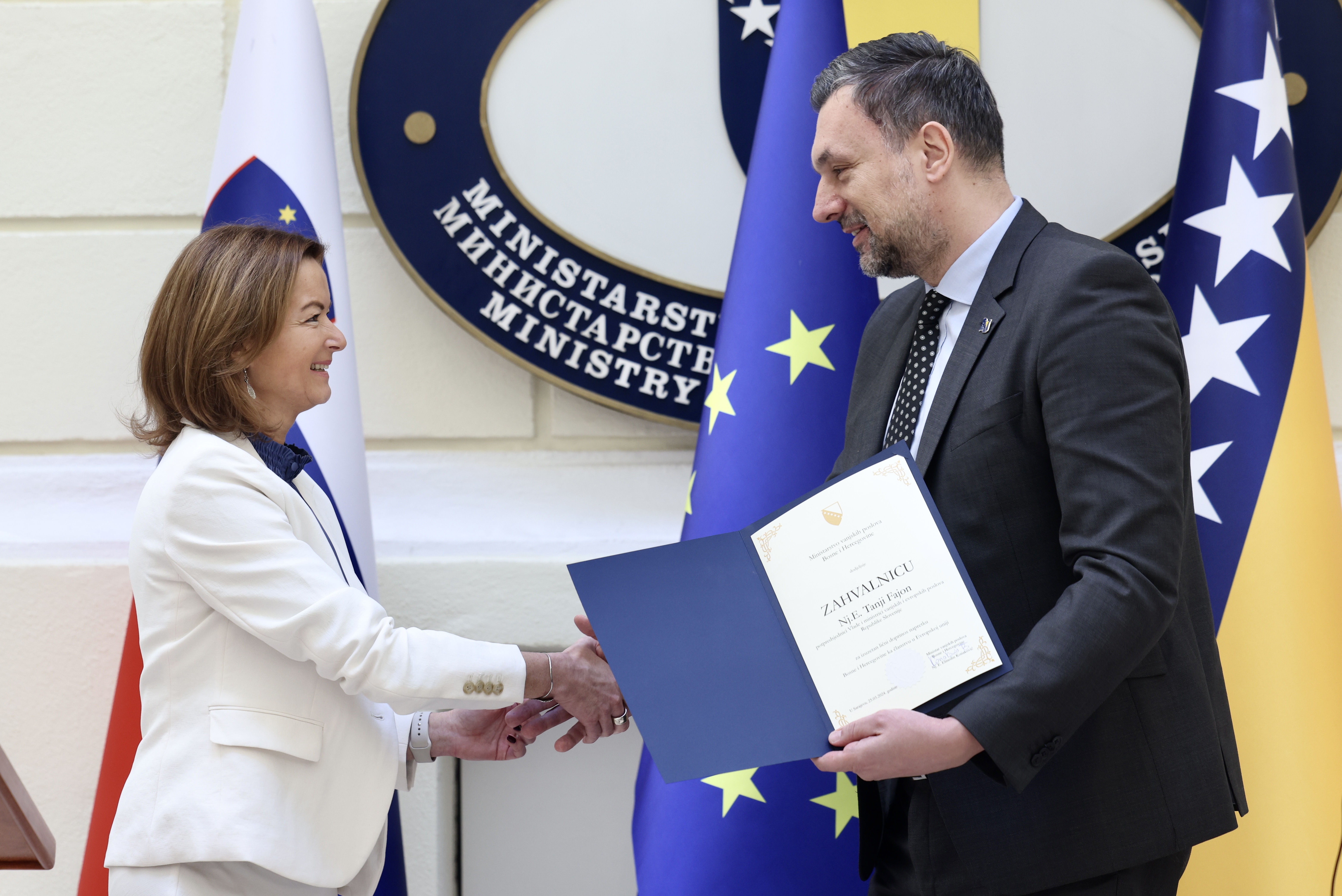 Tanja Fajon i Elmedin Konaković (F.Z./N1)